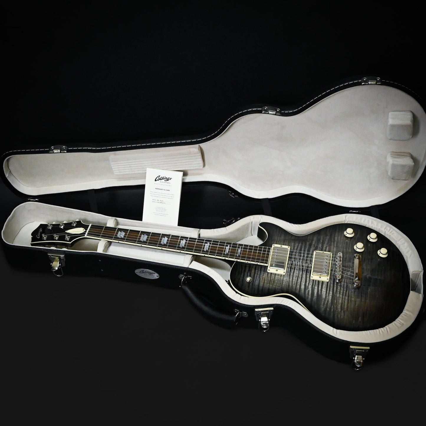 Collings City Limits Deluxe Electric Guitar- Acid Wash Charcoal Burst 2025 (CL251671)
