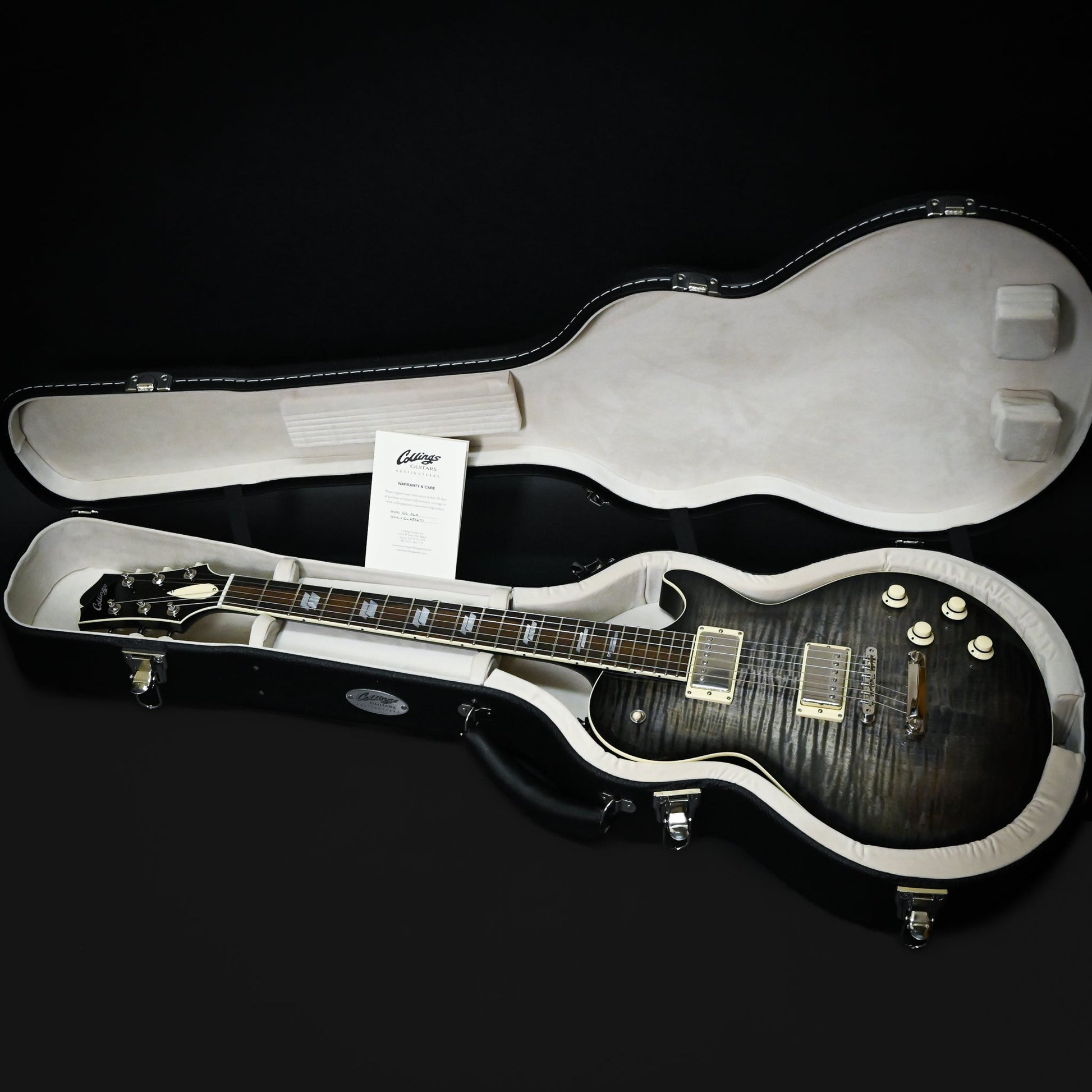 Collings City Limits Deluxe Electric Guitar- Acid Wash Charcoal Burst 2025 (CL251671)