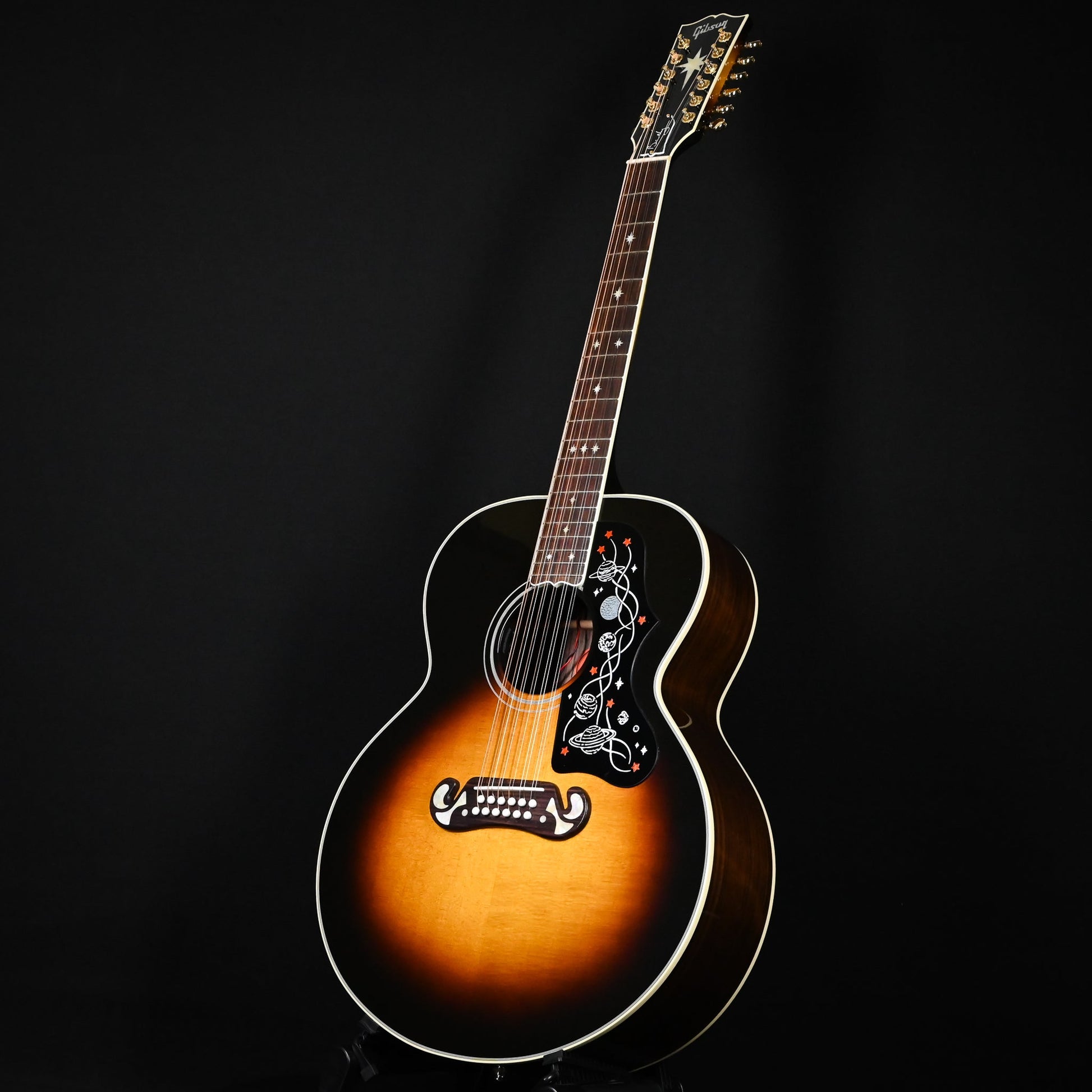 Gibson Custom Limited Edition Brian May SJ-200 12-String- Vintage Sunburst 2024 (23294308)