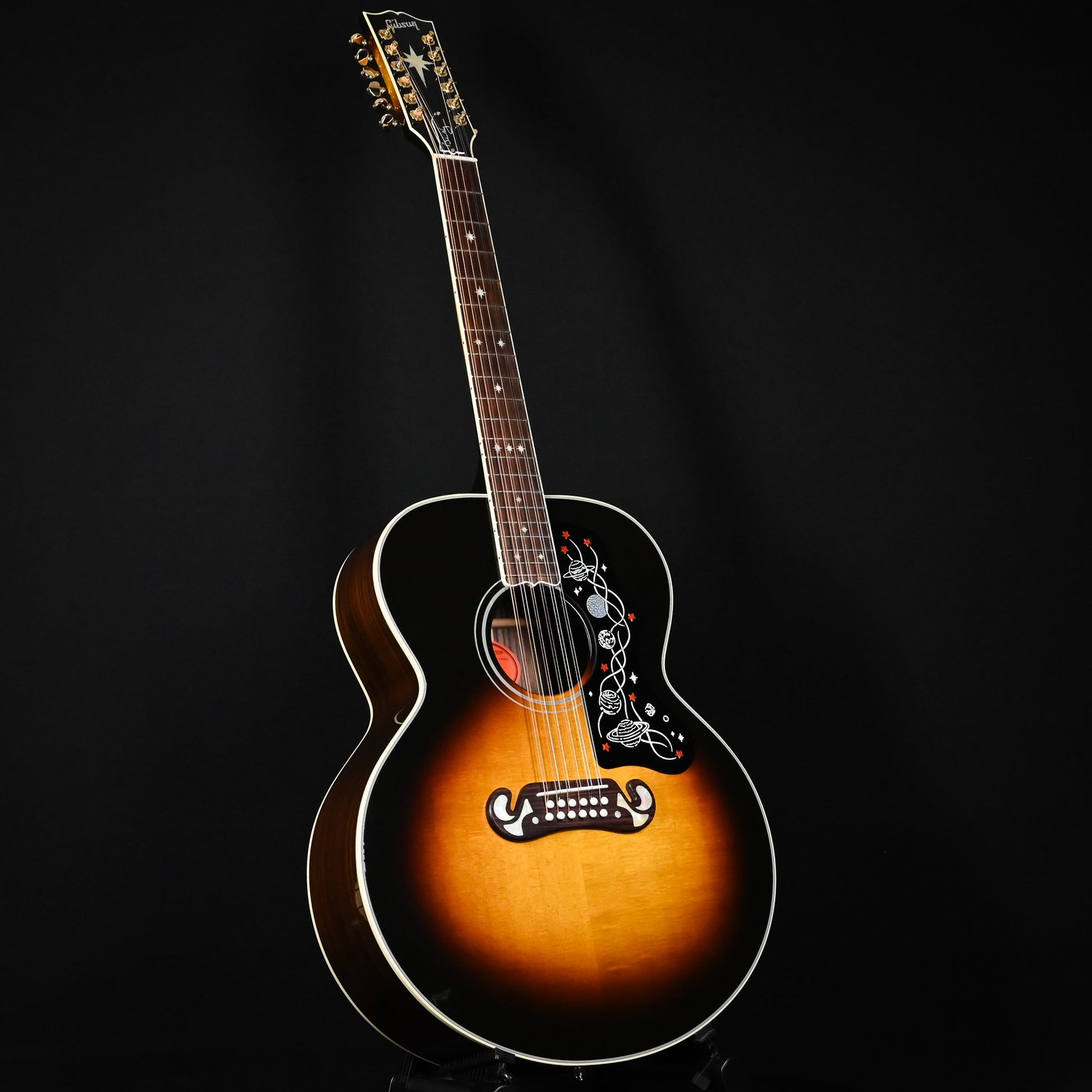 Gibson Custom Limited Edition Brian May SJ-200 12-String- Vintage Sunburst 2024 (23294308)