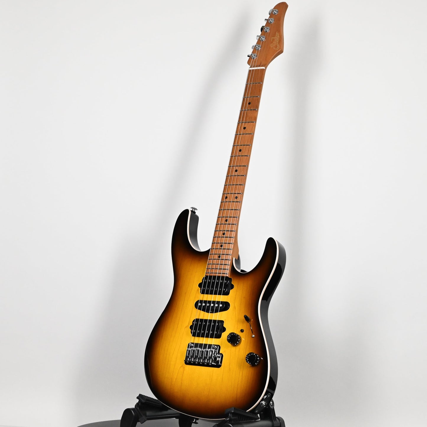 Suhr Custom Modern Electric Guitar- 2 Tone Tobacco Burst 2026 (93053)