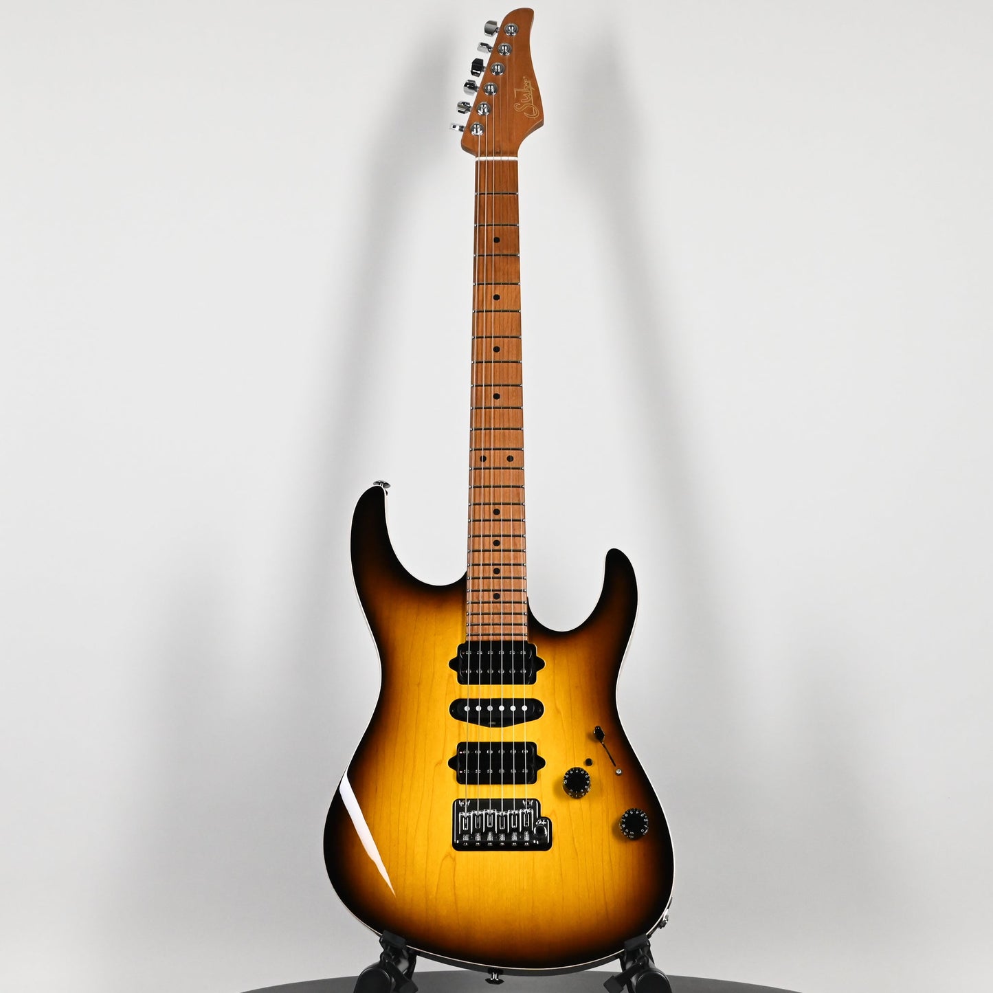 Suhr Custom Modern Electric Guitar- 2 Tone Tobacco Burst 2026 (93053)