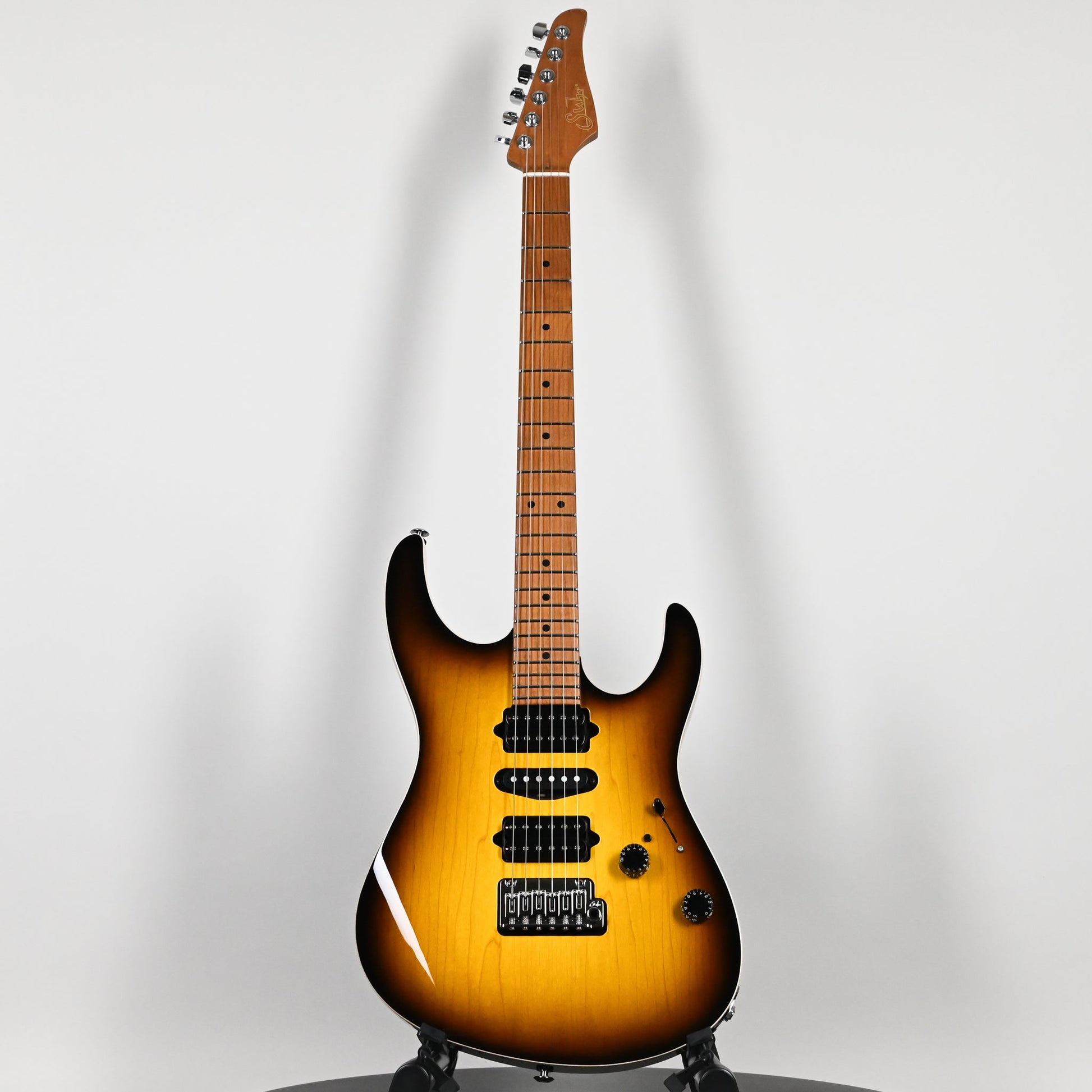 Suhr Custom Modern Electric Guitar- 2 Tone Tobacco Burst 2026 (93053)
