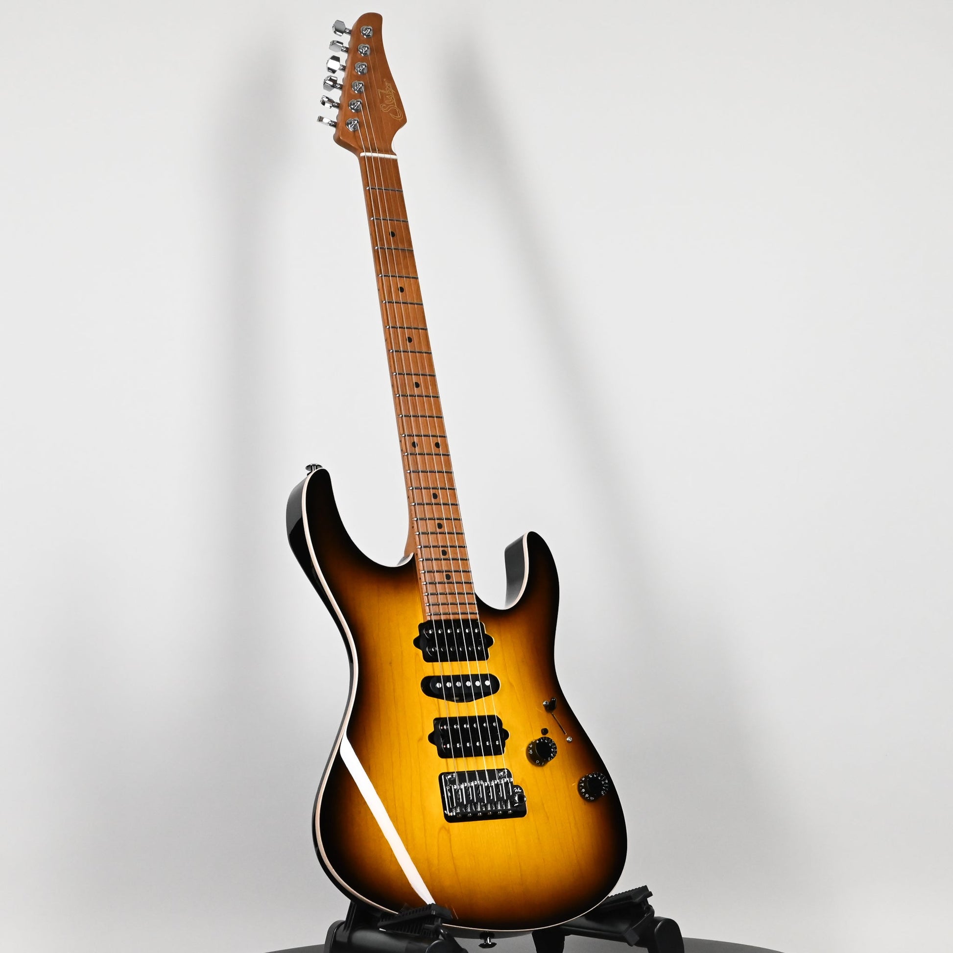 Suhr Custom Modern Electric Guitar- 2 Tone Tobacco Burst 2026 (93053)