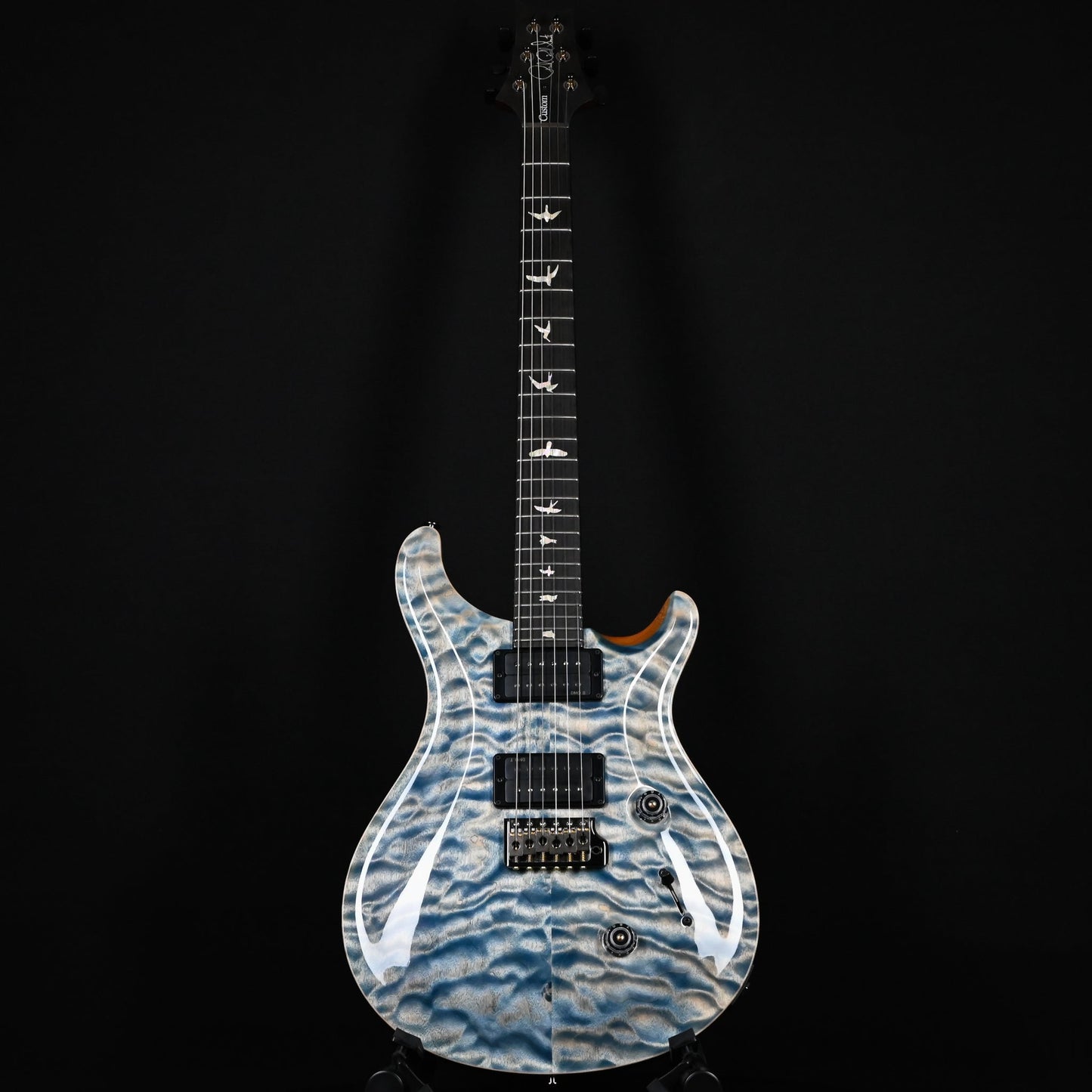 PRS Custom 24 w/ Artist Grade Quilt Maple Top- Faded Indigo 2026 (0427629)