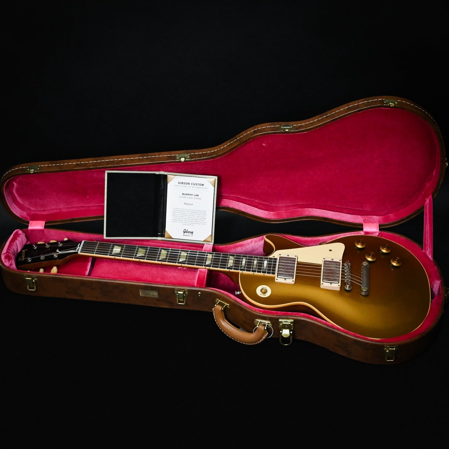Gibson Custom 1957 Les Paul Goldtop Reissue, Murphy Lab Ultra Light Aged- Double Gold 2026 (752107)