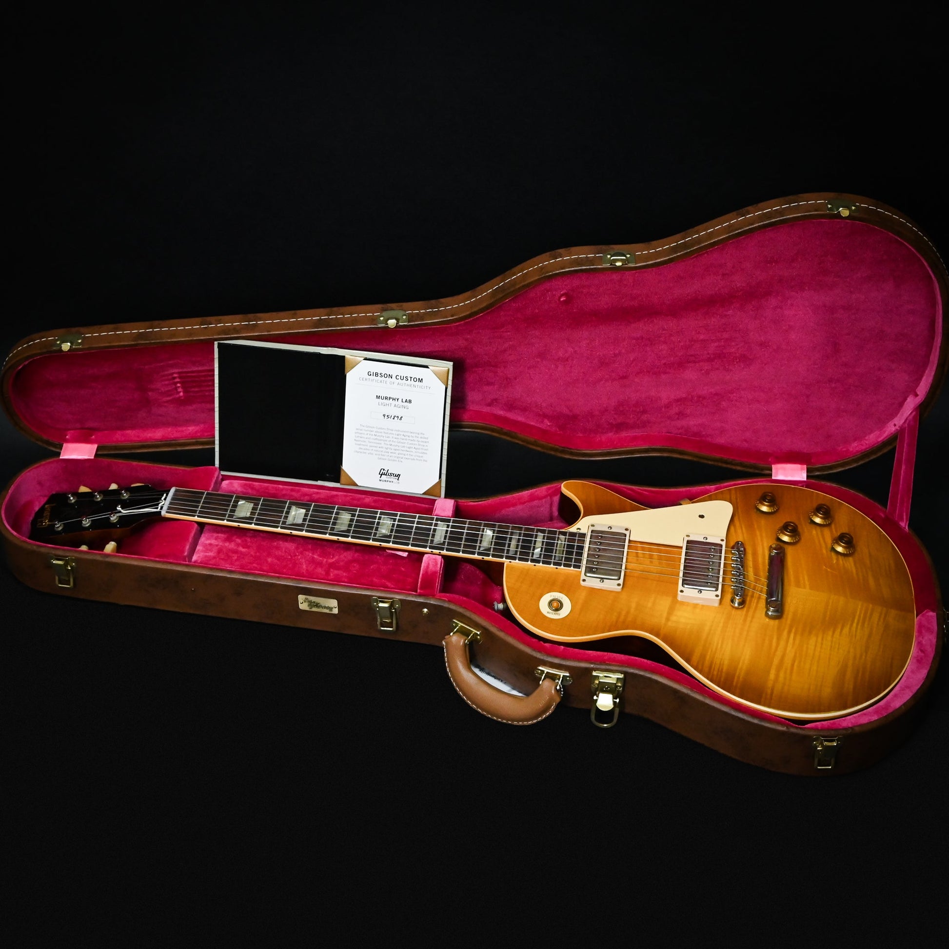 Gibson Custom 1959 Les Paul Standard Reissue Murphy Lab Light Aged- Dirty Lemon Burst 2026 (951898)