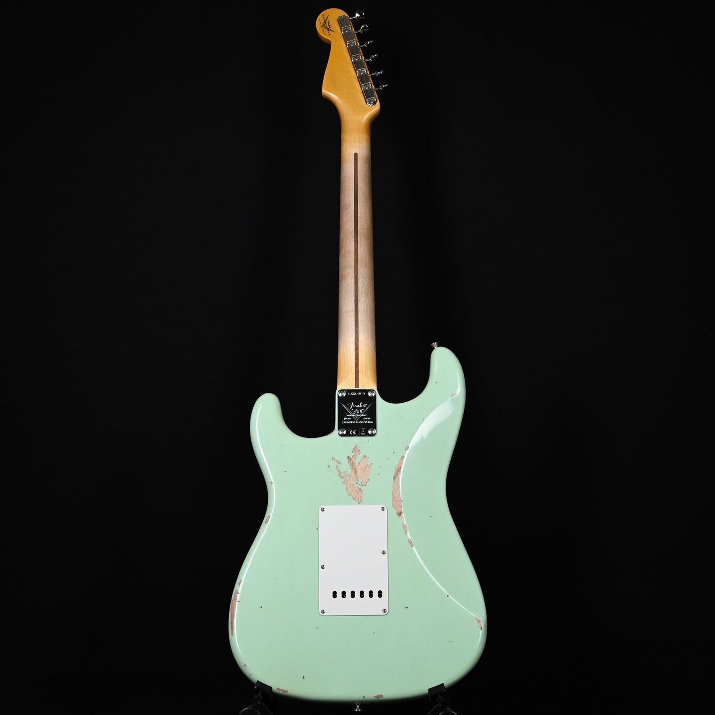 Fender Custom Shop Limited Edition Fat '54 Stratocaster Relic/ Closet Classic Hardware- Super Faded Aged Surf Green 2024 (LXX0565)