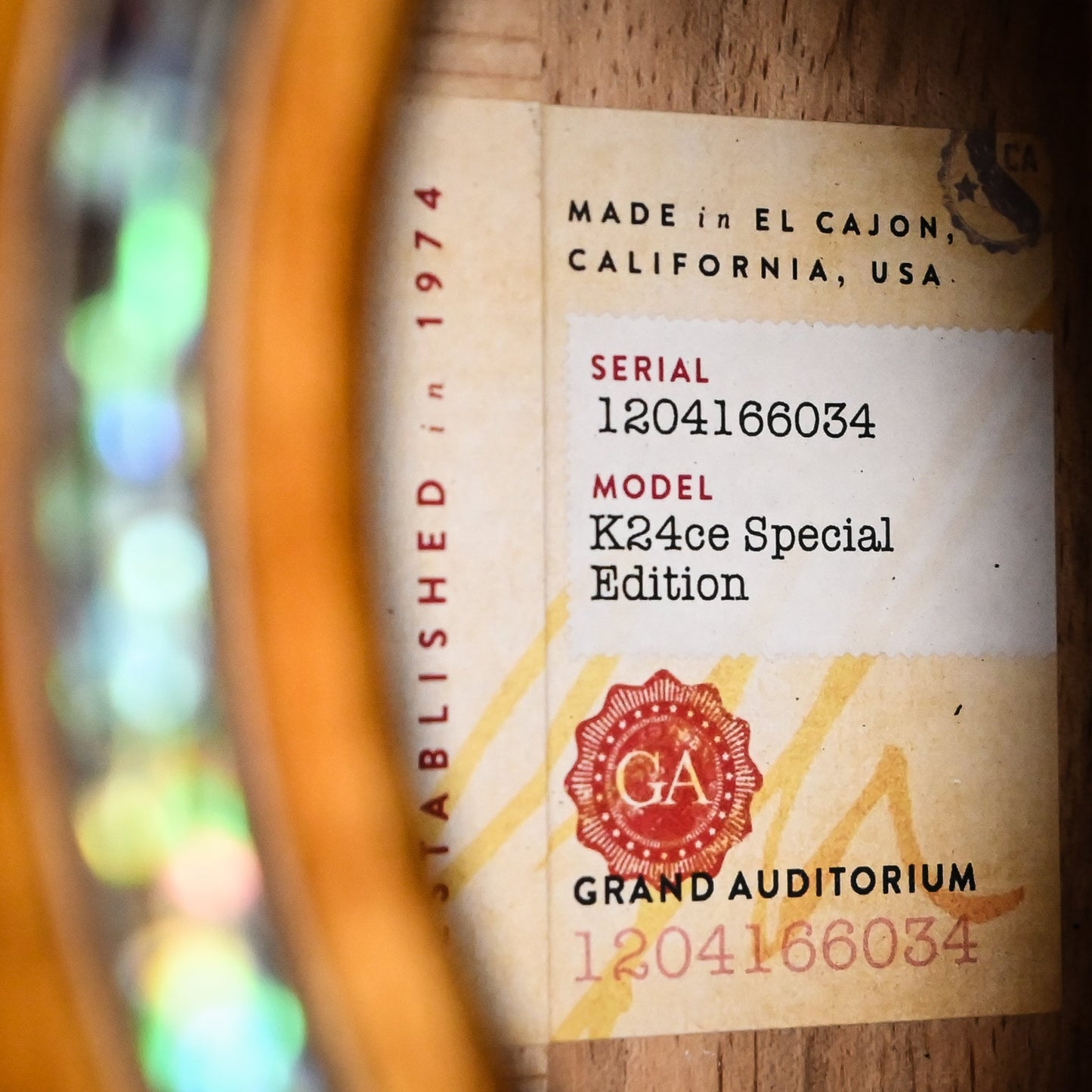 Taylor Next Generation K24ce Special Edition w/ Hawaiian Koa Top & Hawaiian Koa Back and SidesAcoustic/ Electric Guitar- Natural 2026 (1204166034)