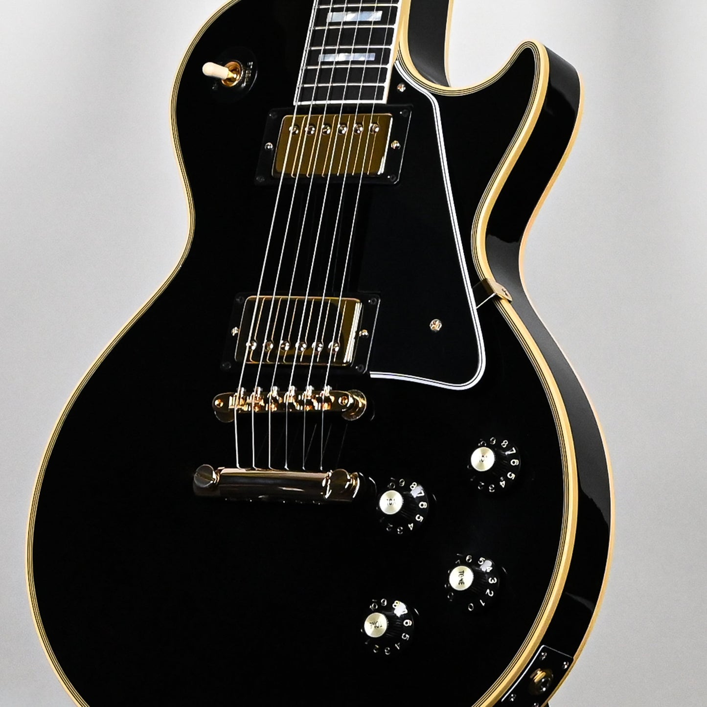 Gibson Custom 1968 Les Paul Custom Reissue Gloss- Ebony 2026 (601408)