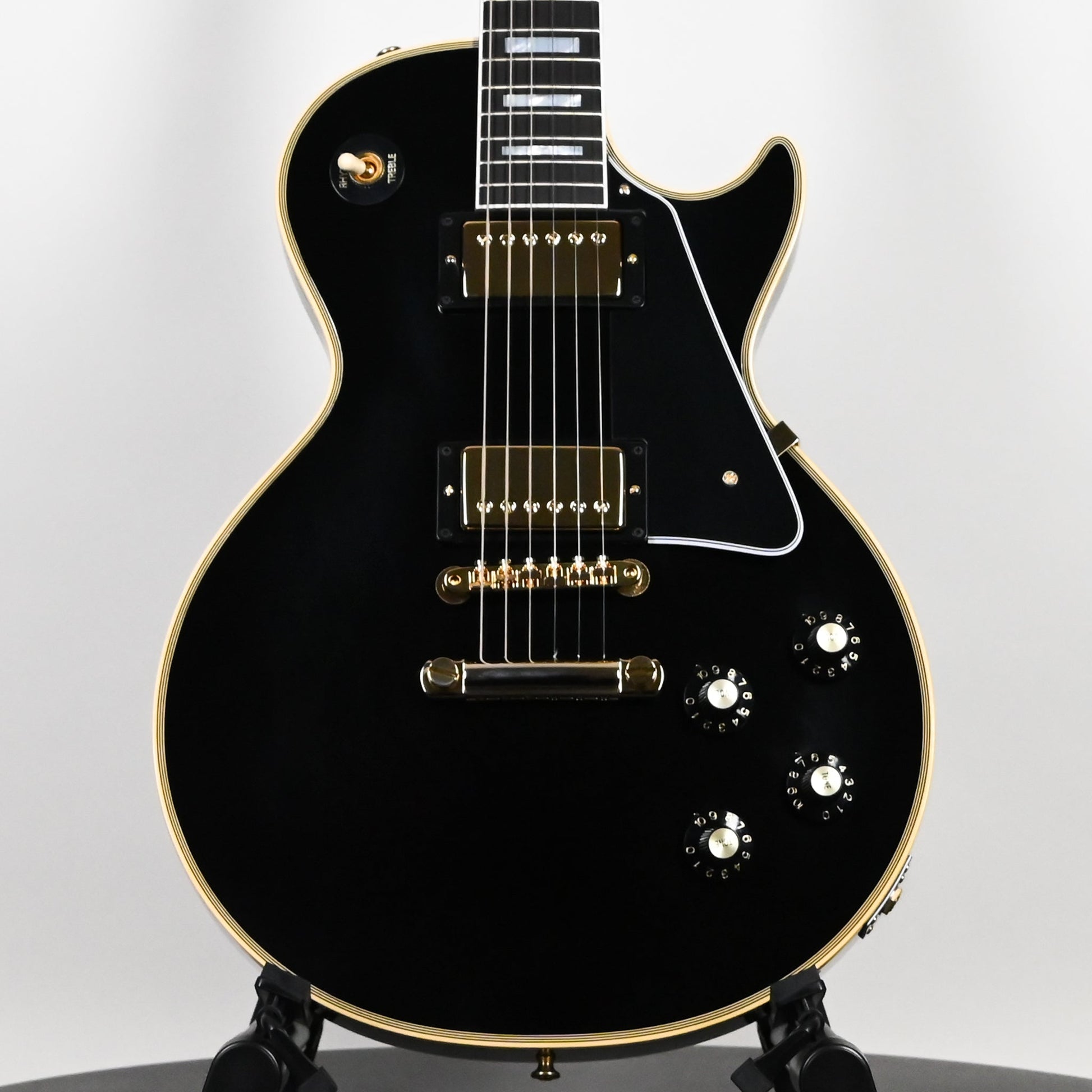 Gibson Custom 1968 Les Paul Custom Reissue Gloss- Ebony 2026 (601408)