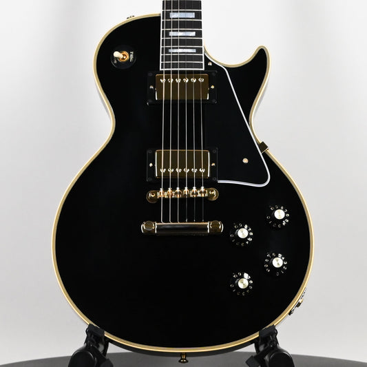 Gibson Custom 1968 Les Paul Custom Reissue Gloss- Ebony 2026 (601408)