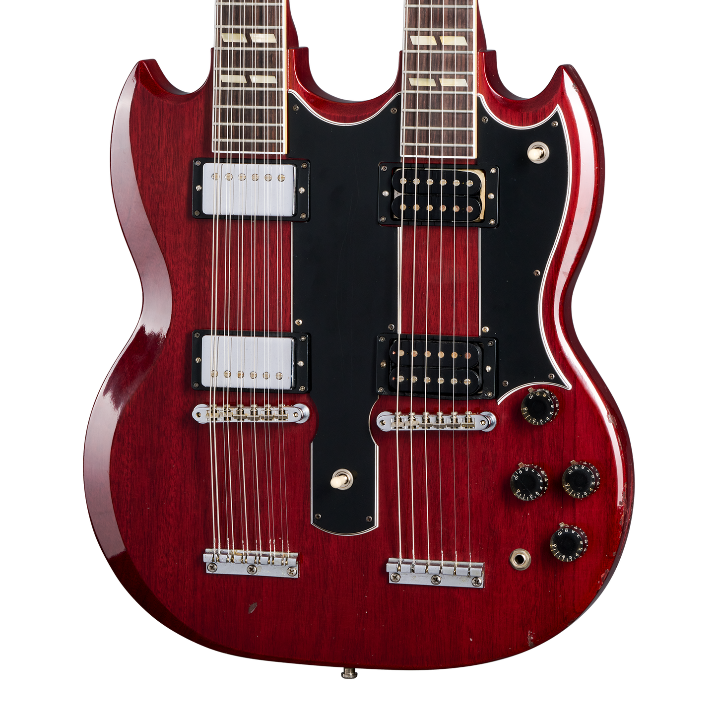 Gibson Custom Jimmy Page 1969 EDS-1275 Doubleneck Collector’s Edition, Signed, Exclusive, Cherry