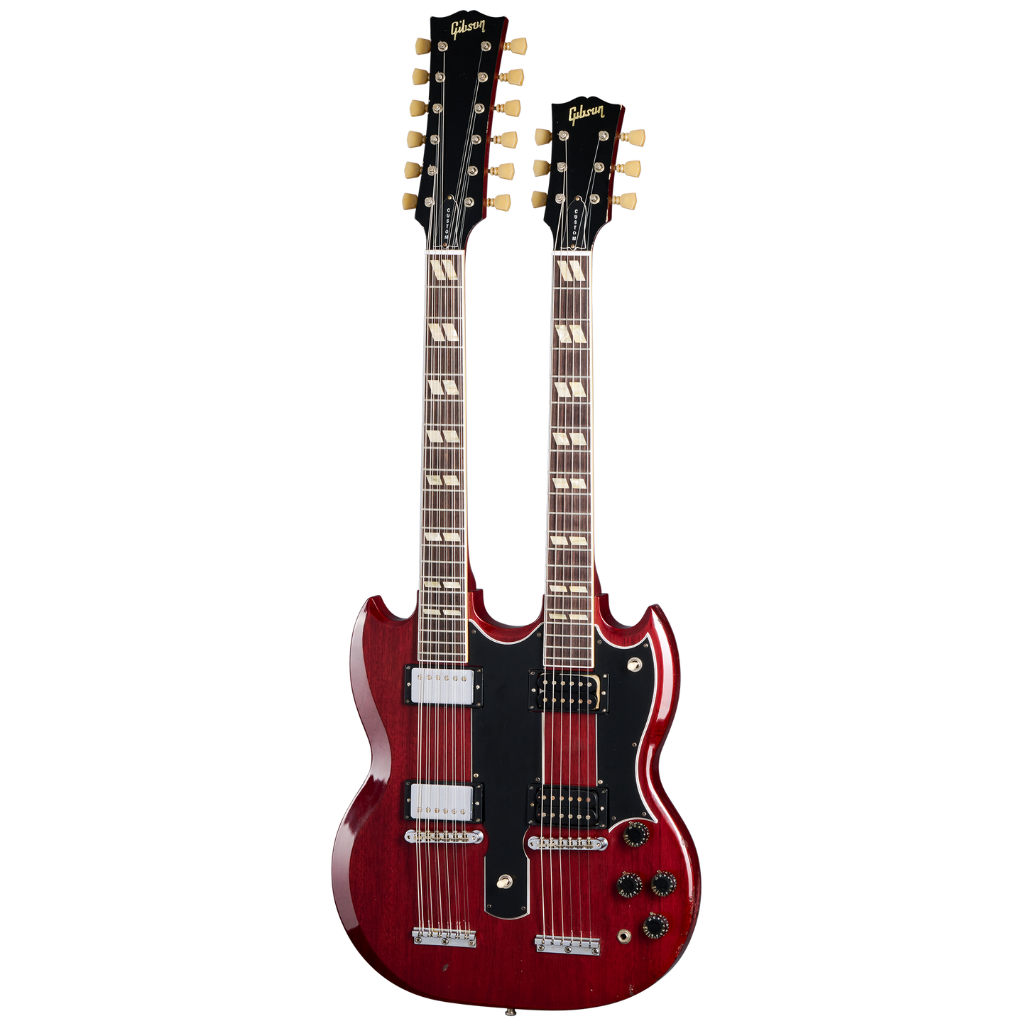 Gibson Custom Jimmy Page 1969 EDS-1275 Doubleneck Collector’s Edition, Signed, Exclusive, Cherry