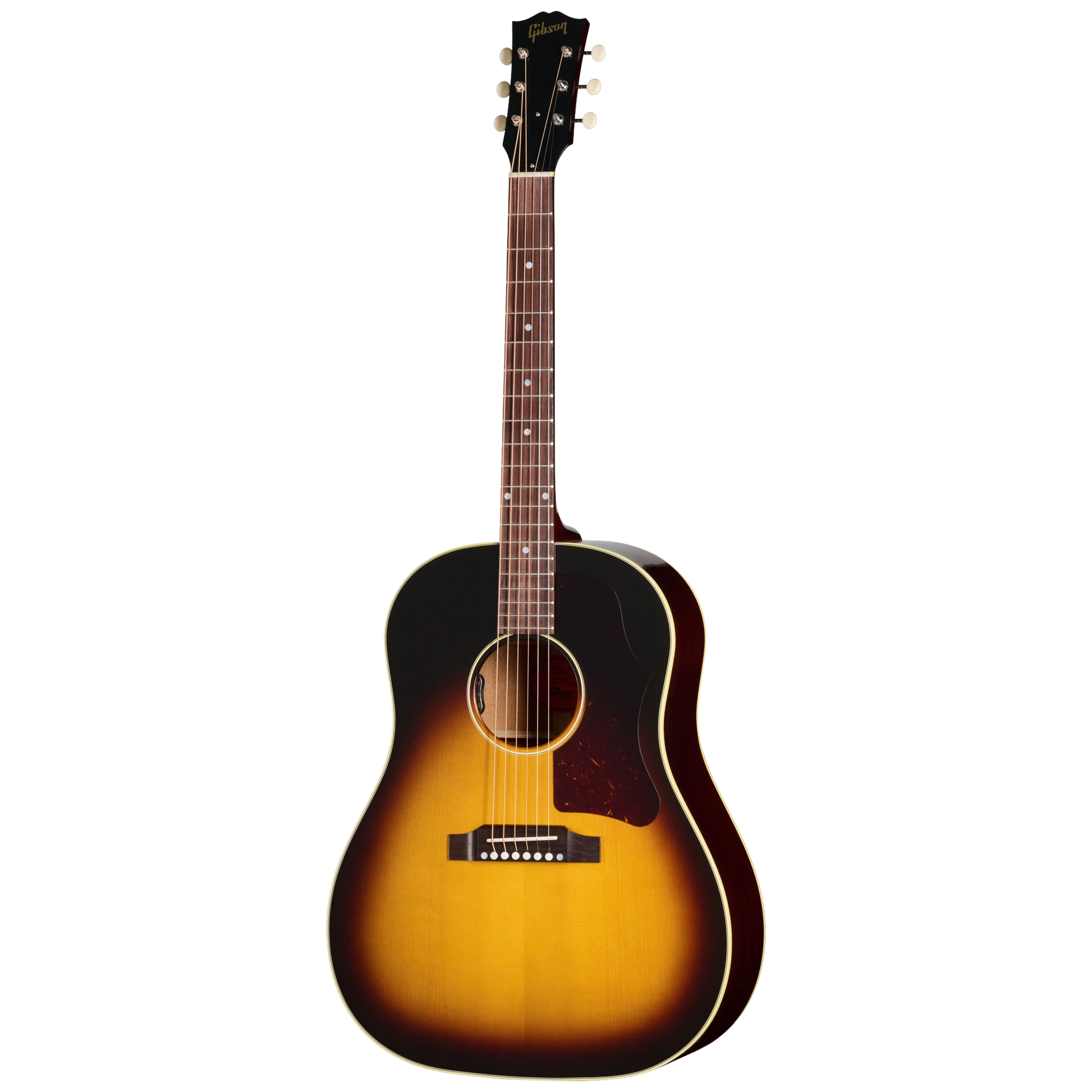 Gibson Custom J-45 50s with Red Spruce Top, Wide Vintage Sunburst