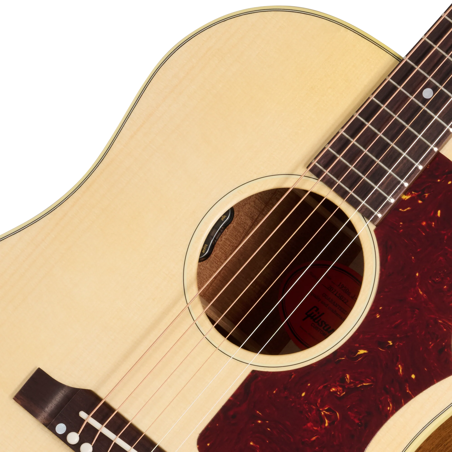 Gibson Custom J-50 50s with Red Spruce Top, Antique Natural
