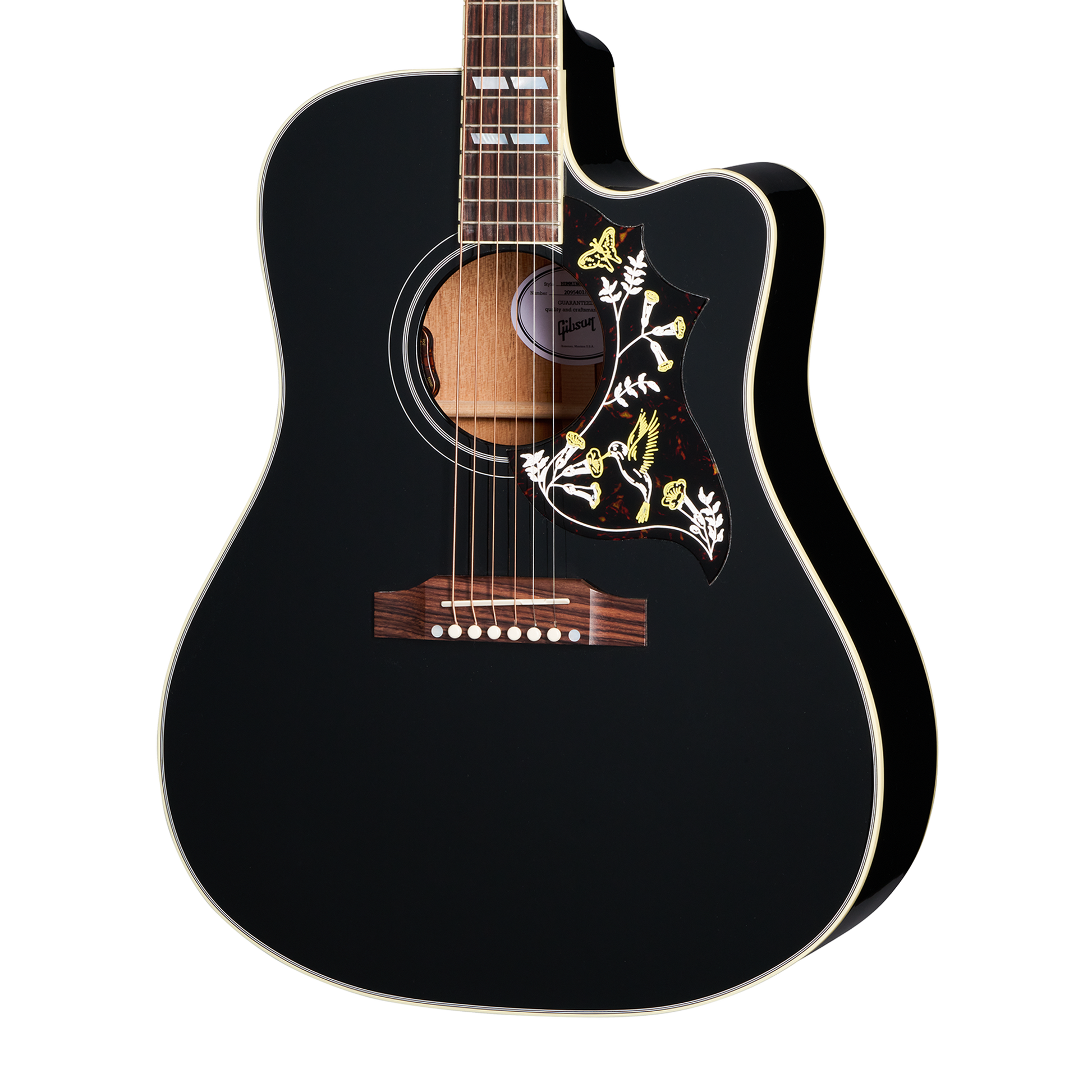 Gibson Hummingbird Standard EC, Ebony, Exclusive