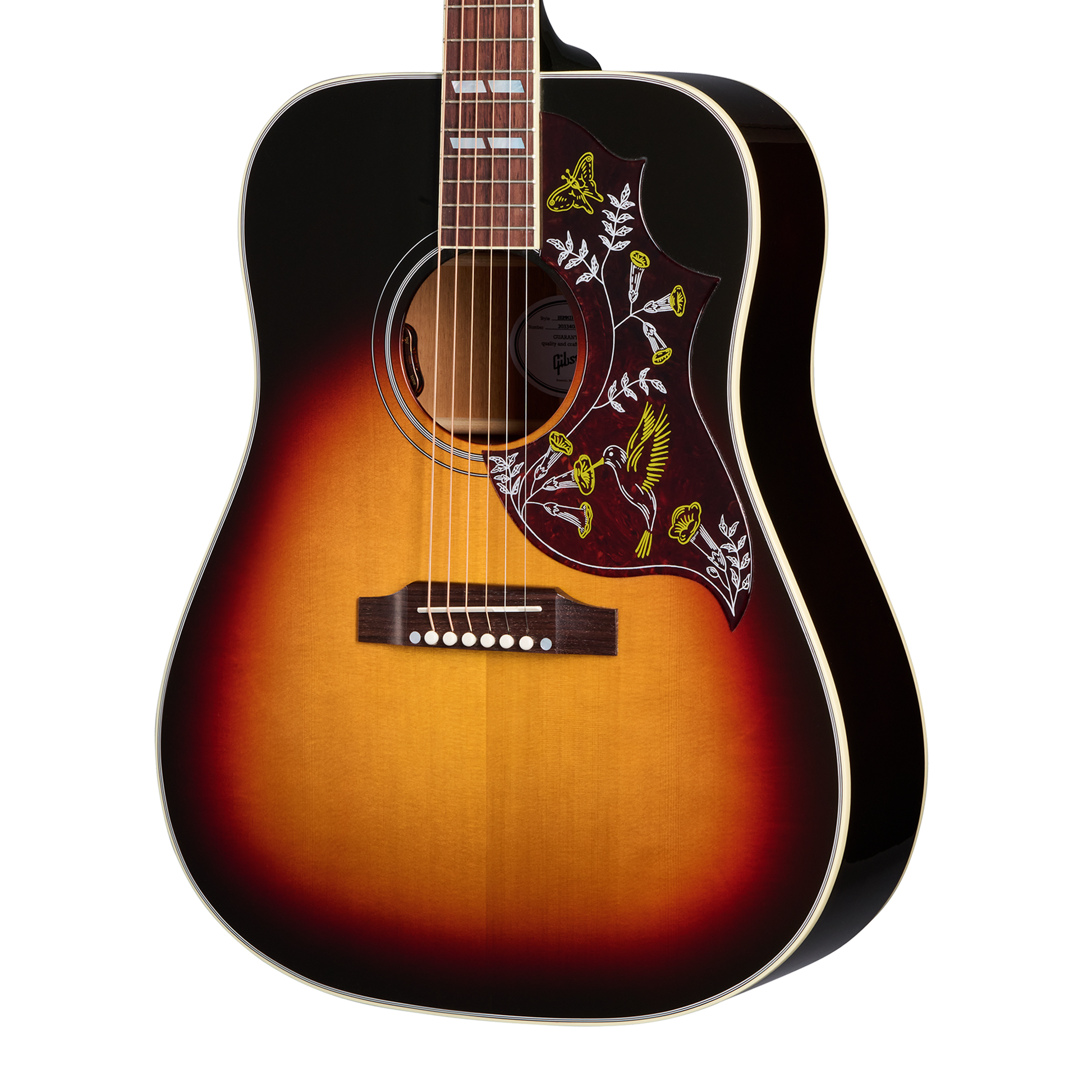 Gibson Hummingbird Standard, Tri Burst, Exclusive