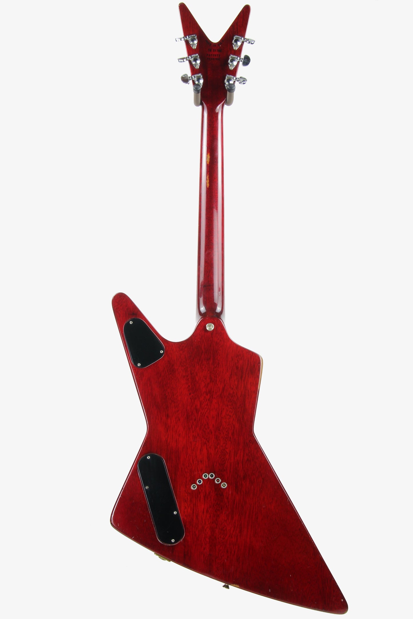 1979 Dean USA Z Standard Bound Explorer -- Cherry Burst, Flametop, DiMarzio Super Distortions, RARE!
