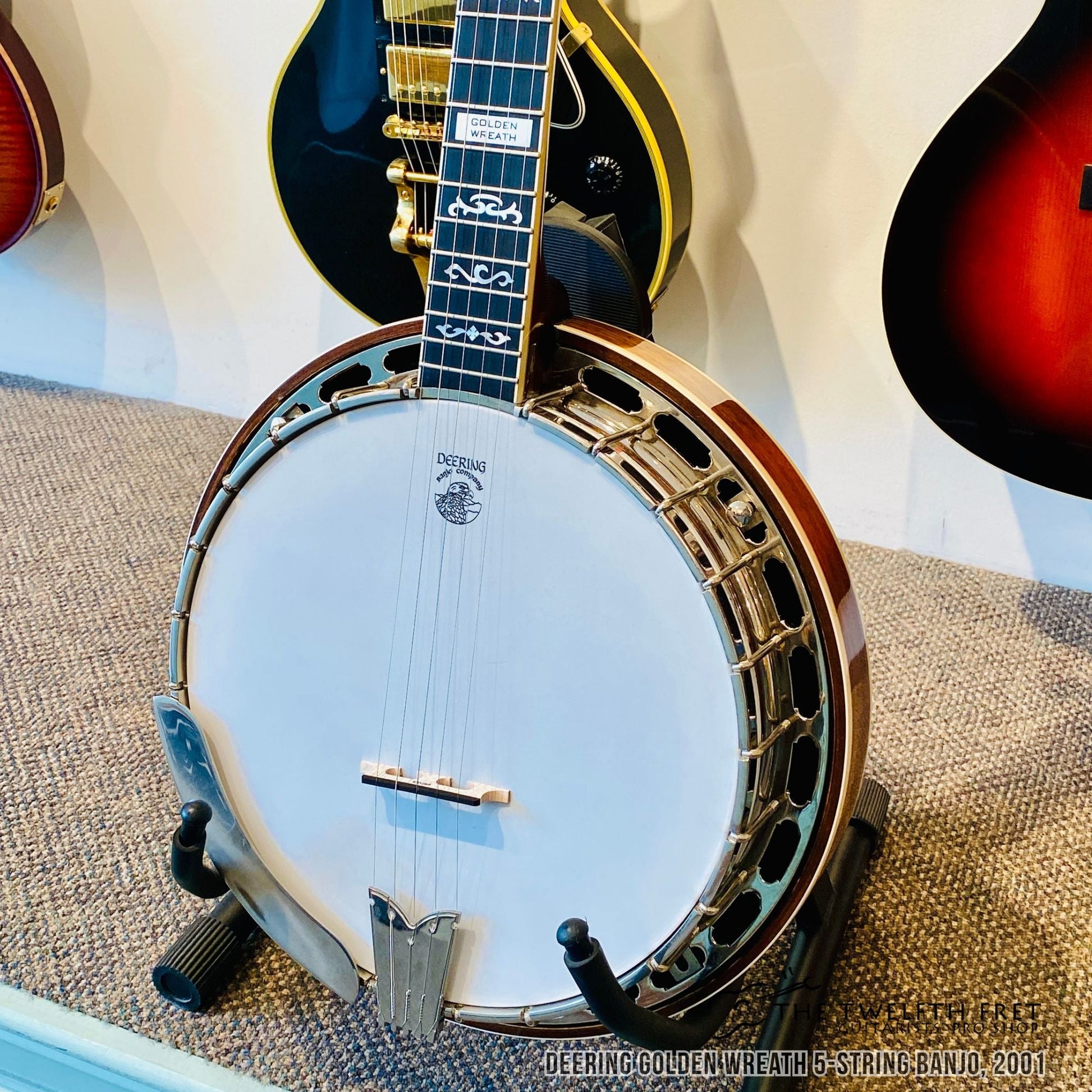 Deering Golden Wreath 5-String Banjo, 2001   [USED]