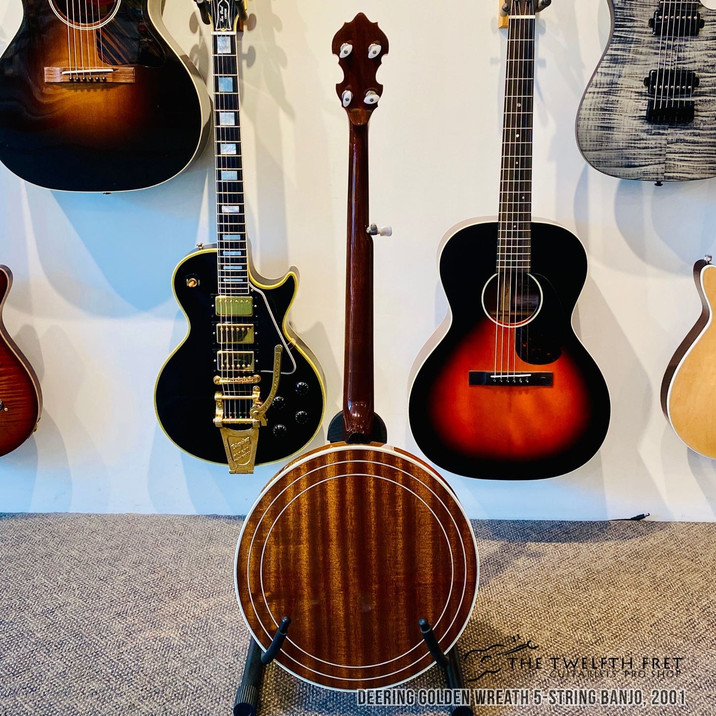 Deering Golden Wreath 5-String Banjo, 2001   [USED]