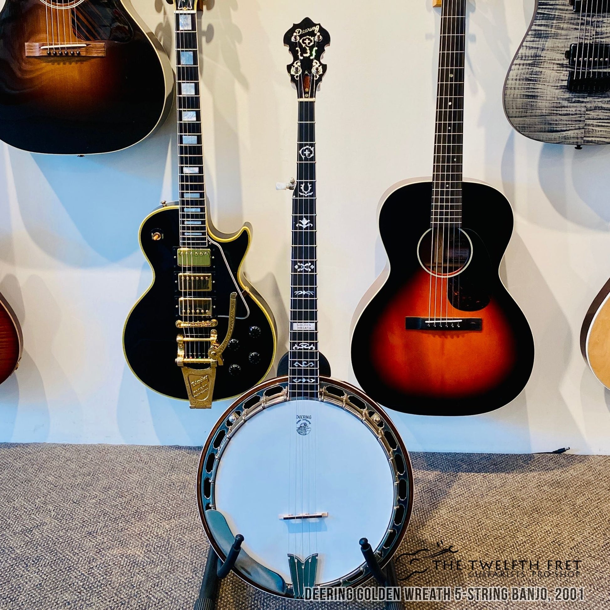 Deering Golden Wreath 5-String Banjo, 2001   [USED]