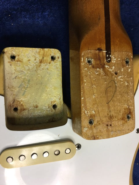 SOLD - Vintage Fender Stratocaster – Blond - Maple Neck – USA 1959