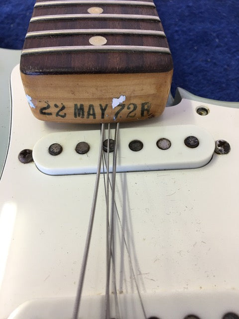 SOLD  - Vintage Fender Stratocaster Refin – USA 1972
