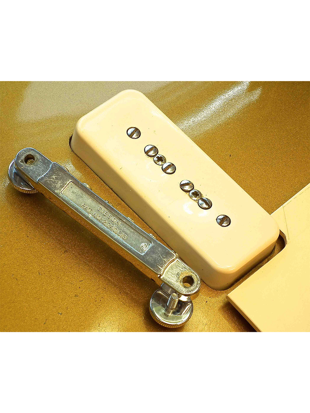 SOLD - Vintage Gibson Les Paul Standard Goldtop Narrow Headstock – USA 1968