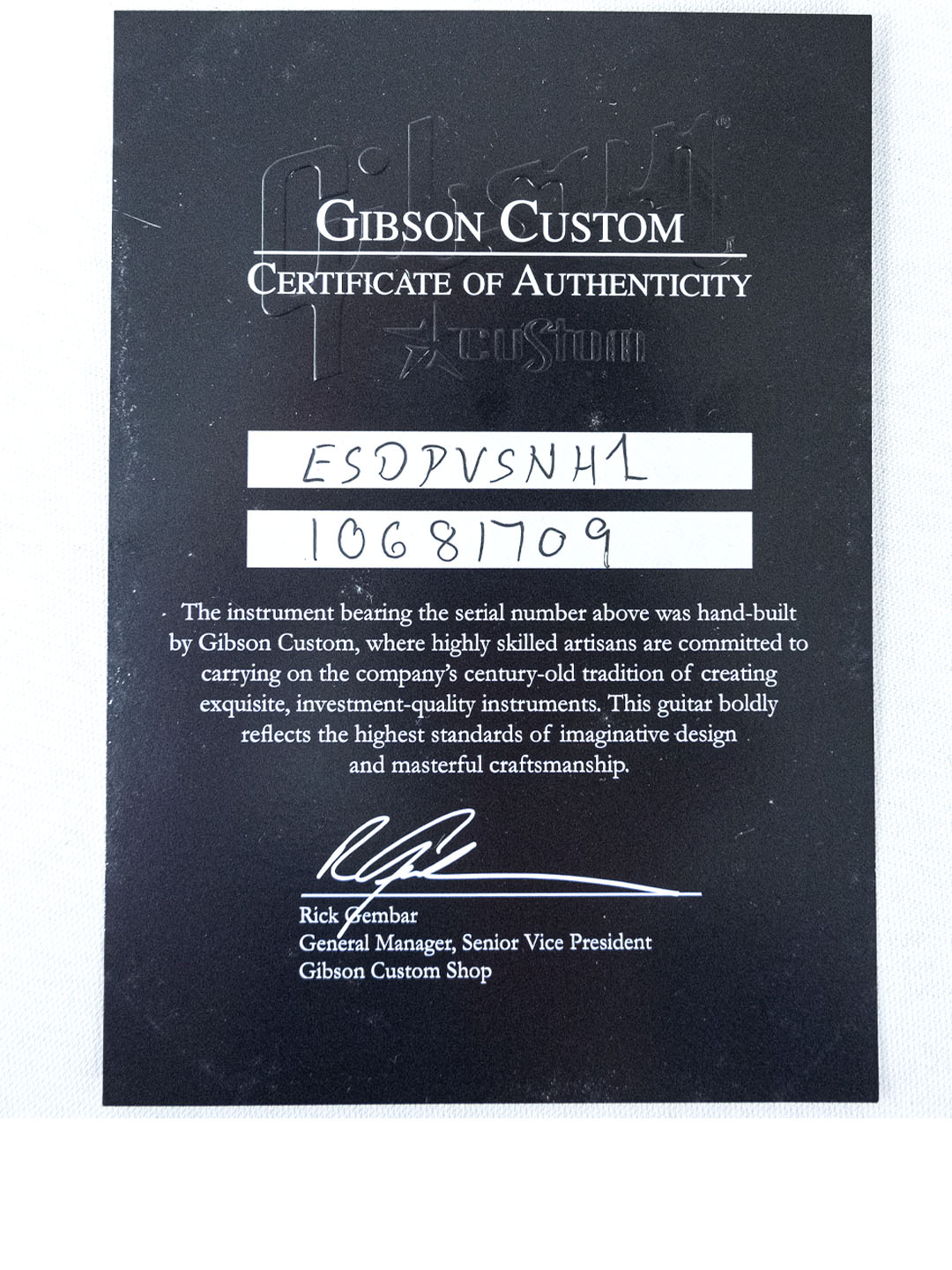 SOLD - Gibson Custom ES-335 Dot Inlay - USA 2012
