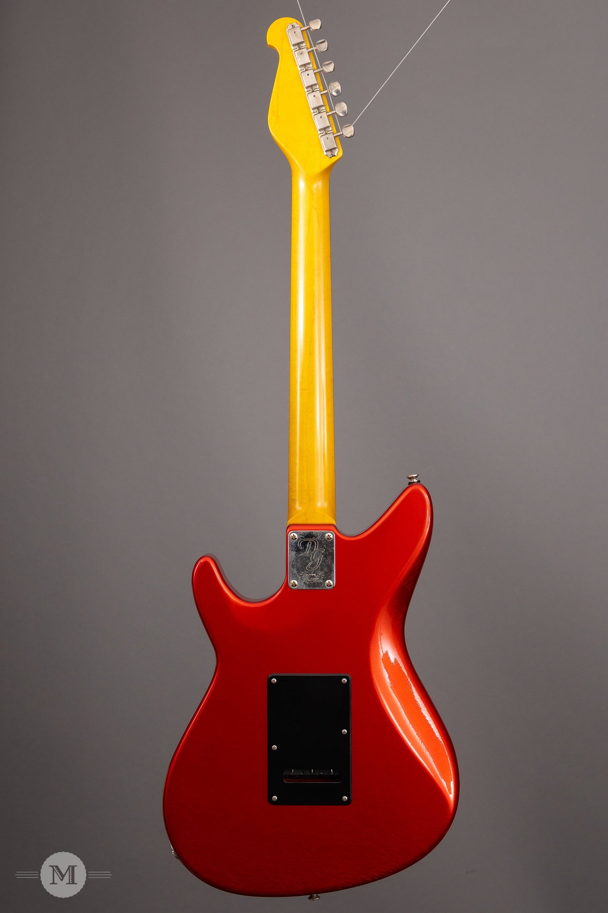 Don Grosh Electric Guitars - ElectraJet - Timeworn Finish - Candy Apple Red