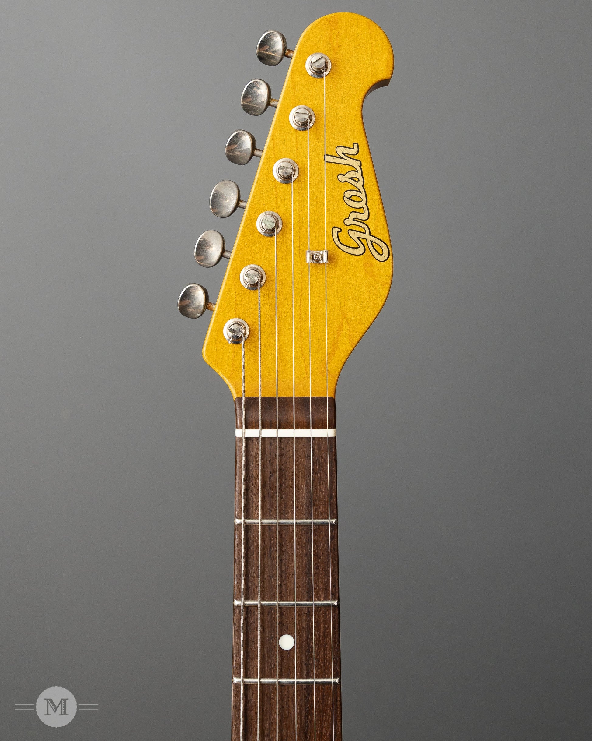 Don Grosh Electric Guitars - ElectraJet - Timeworn Finish - Candy Apple Red