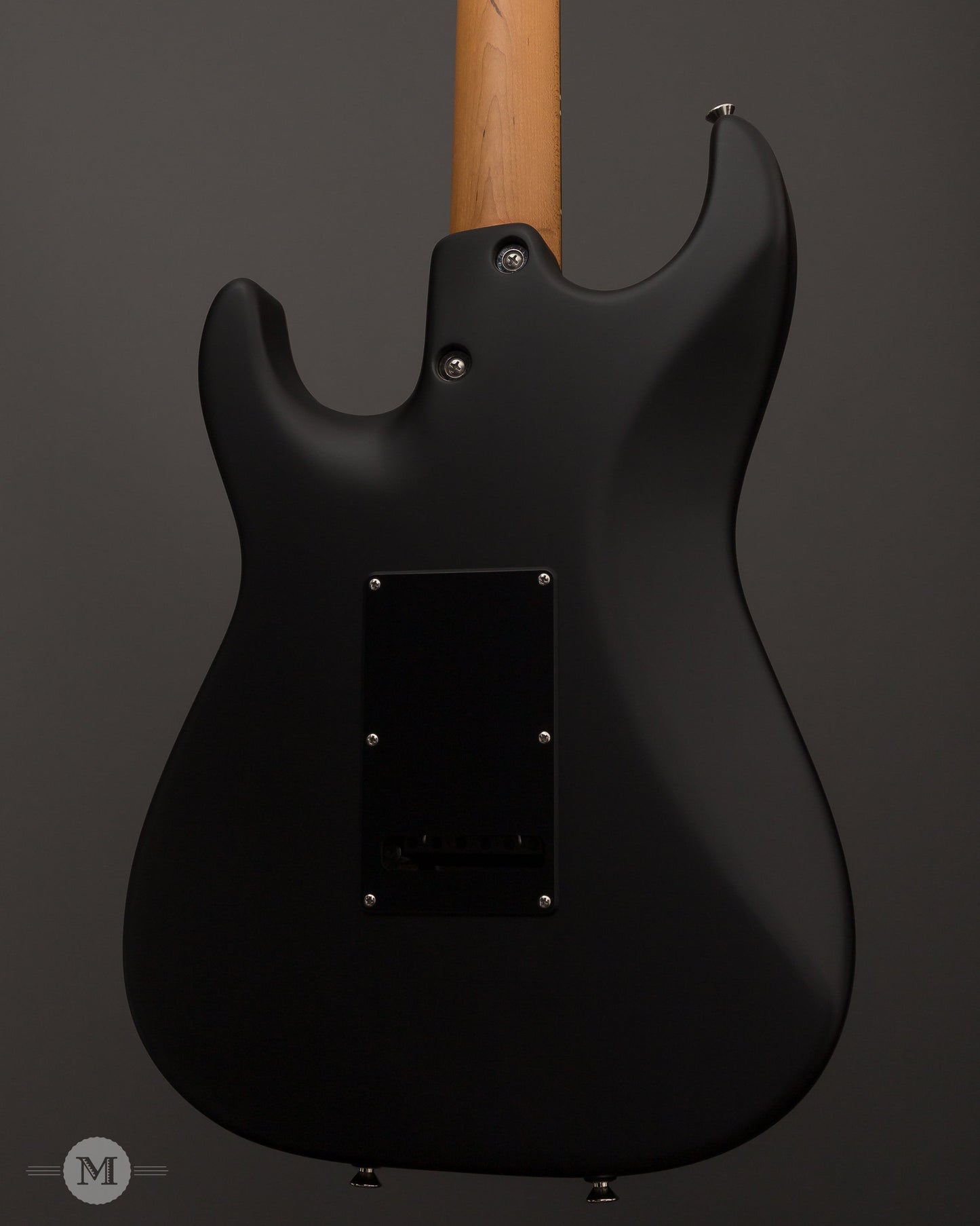 Tom Anderson Guitars - Drop Top Classic - Satin Black Shaded Edge with Binding