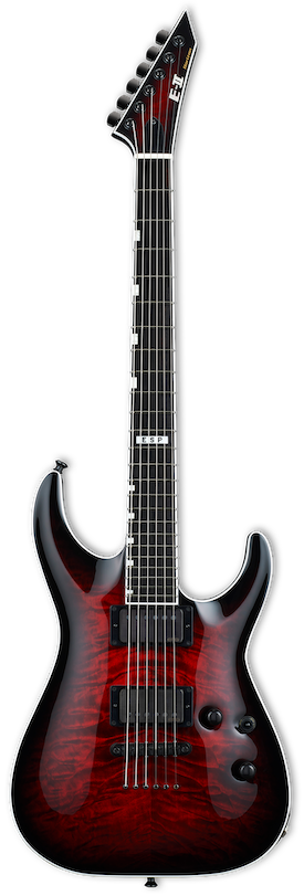 ESP E-II Horizon NT II See Thru Black Cherry Sunburst