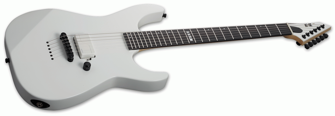 ESP E-II M-I NT Neck-Thru Electric Guitar, Snow White