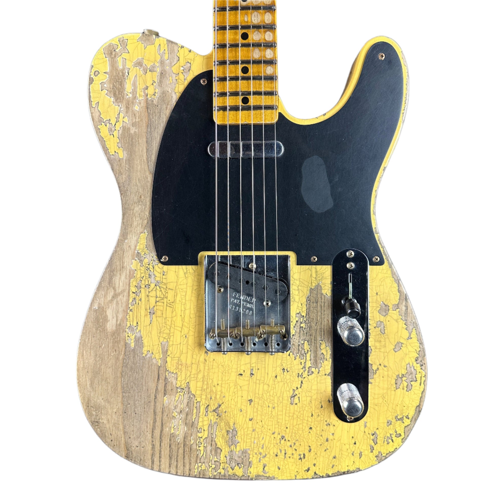 Fender Custom Shop Time Machine '54 Tele Super Heavy Relic Super Faded Aged Nocaster Blonde w/case