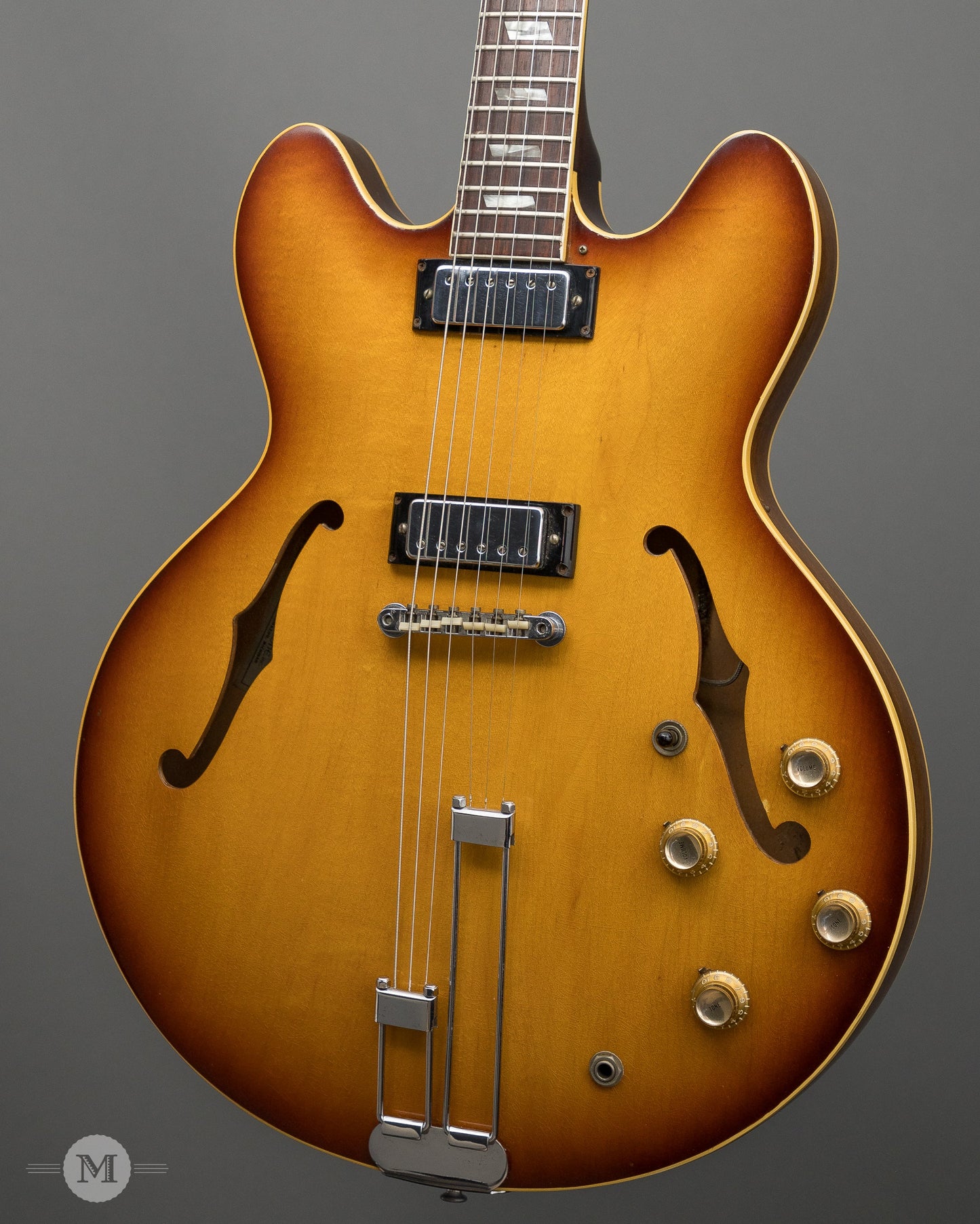 Epiphone Electric Guitars - 1967 E360TD Riviera - Royal Tan - Used
