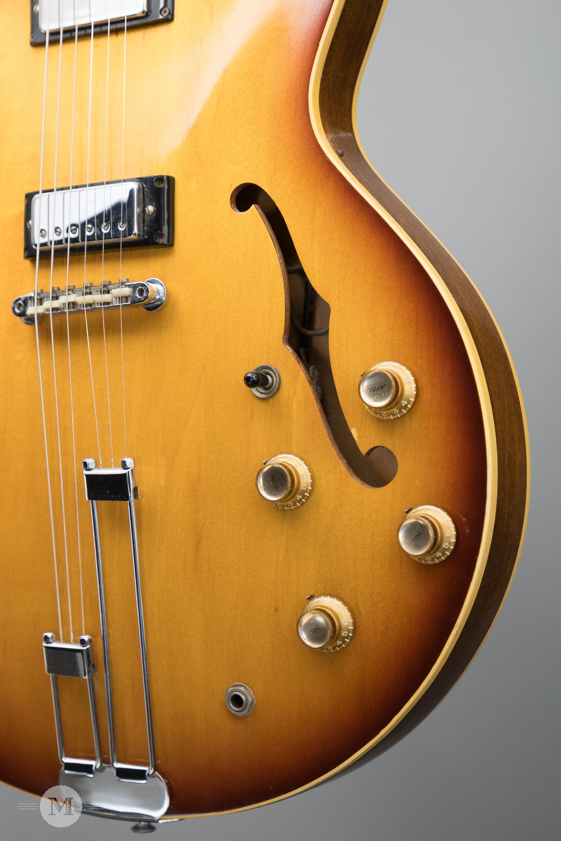 Epiphone Electric Guitars - 1967 E360TD Riviera - Royal Tan - Used
