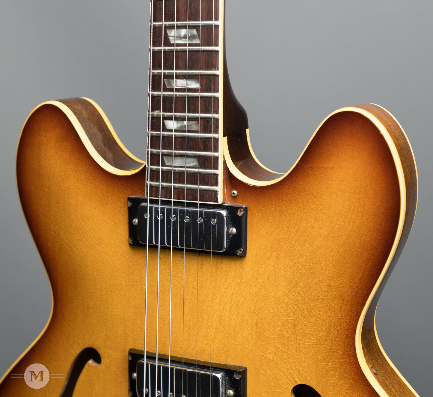 Epiphone Electric Guitars - 1967 E360TD Riviera - Royal Tan - Used
