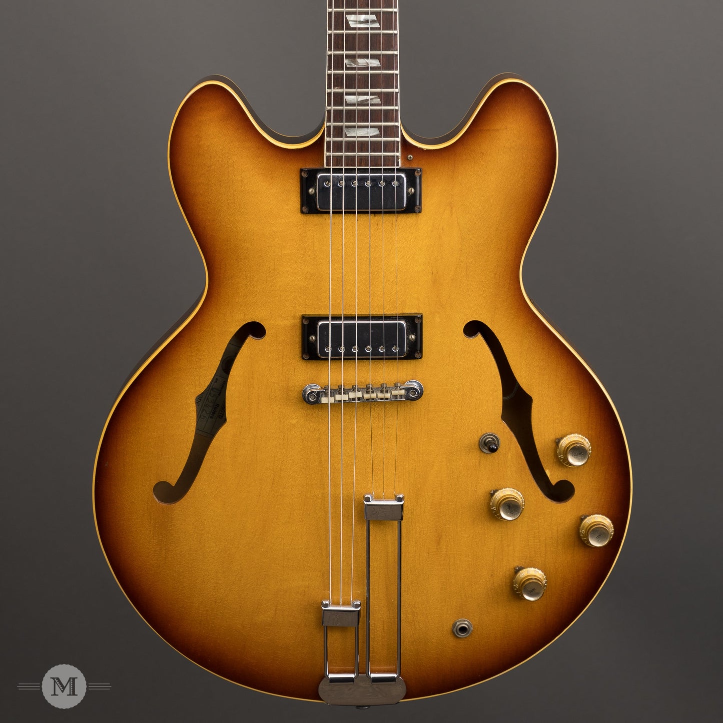 Epiphone Electric Guitars - 1967 E360TD Riviera - Royal Tan - Used