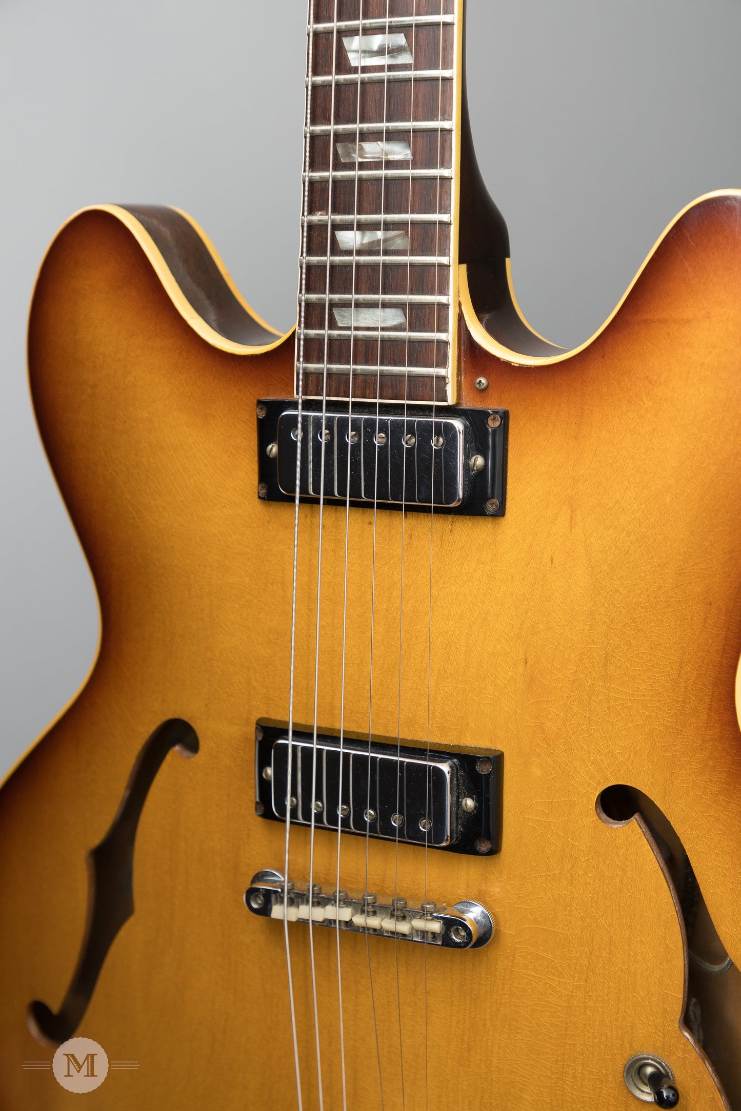 Epiphone Electric Guitars - 1967 E360TD Riviera - Royal Tan - Used