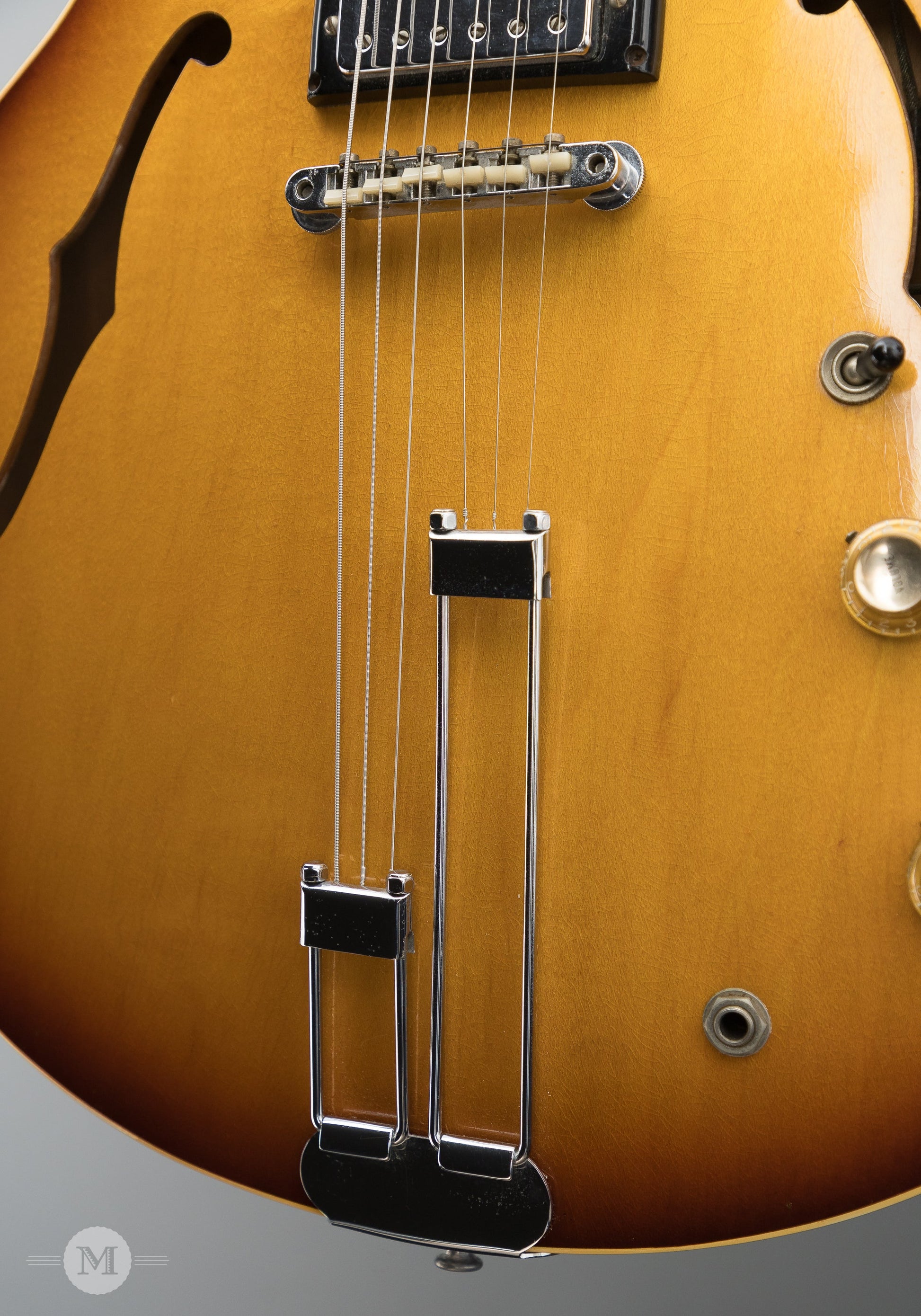 Epiphone Electric Guitars - 1967 E360TD Riviera - Royal Tan - Used