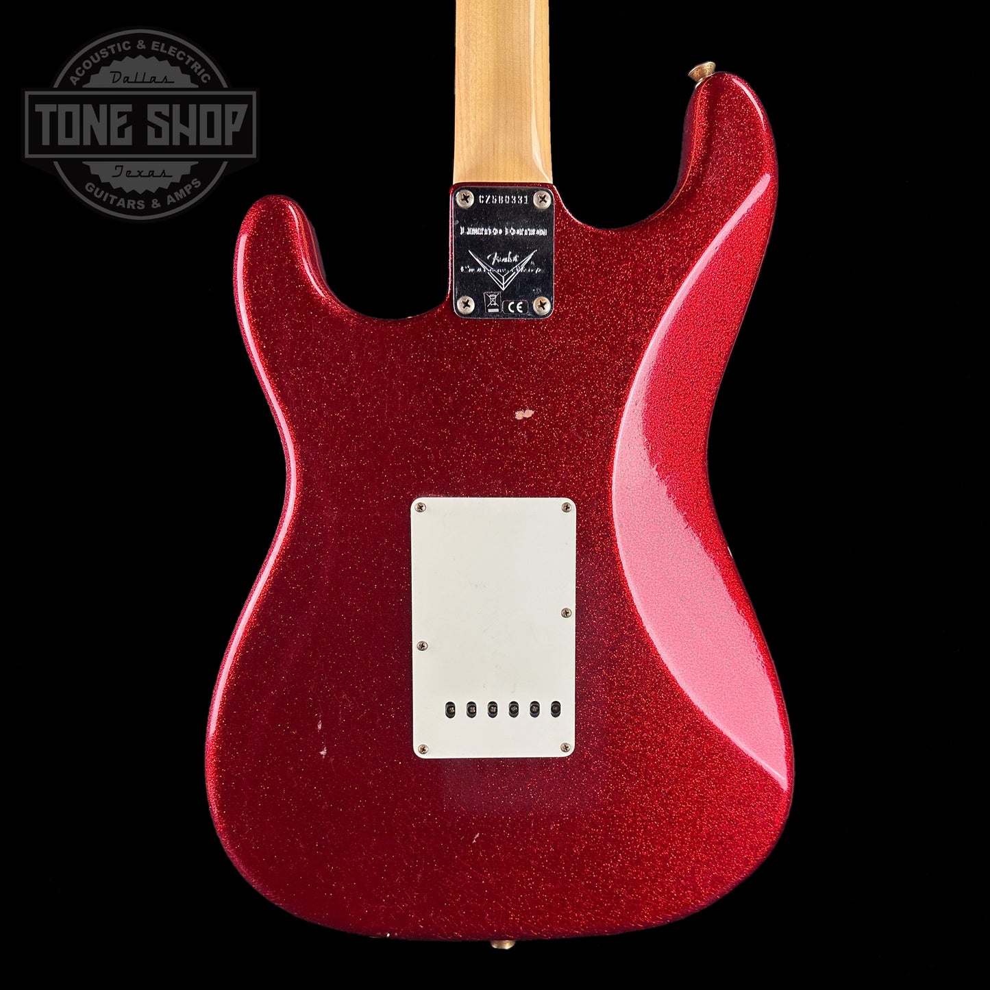 Fender Custom Shop Limited Edition 69 Strat Journeyman Relic Aged Red Sparkle w/case