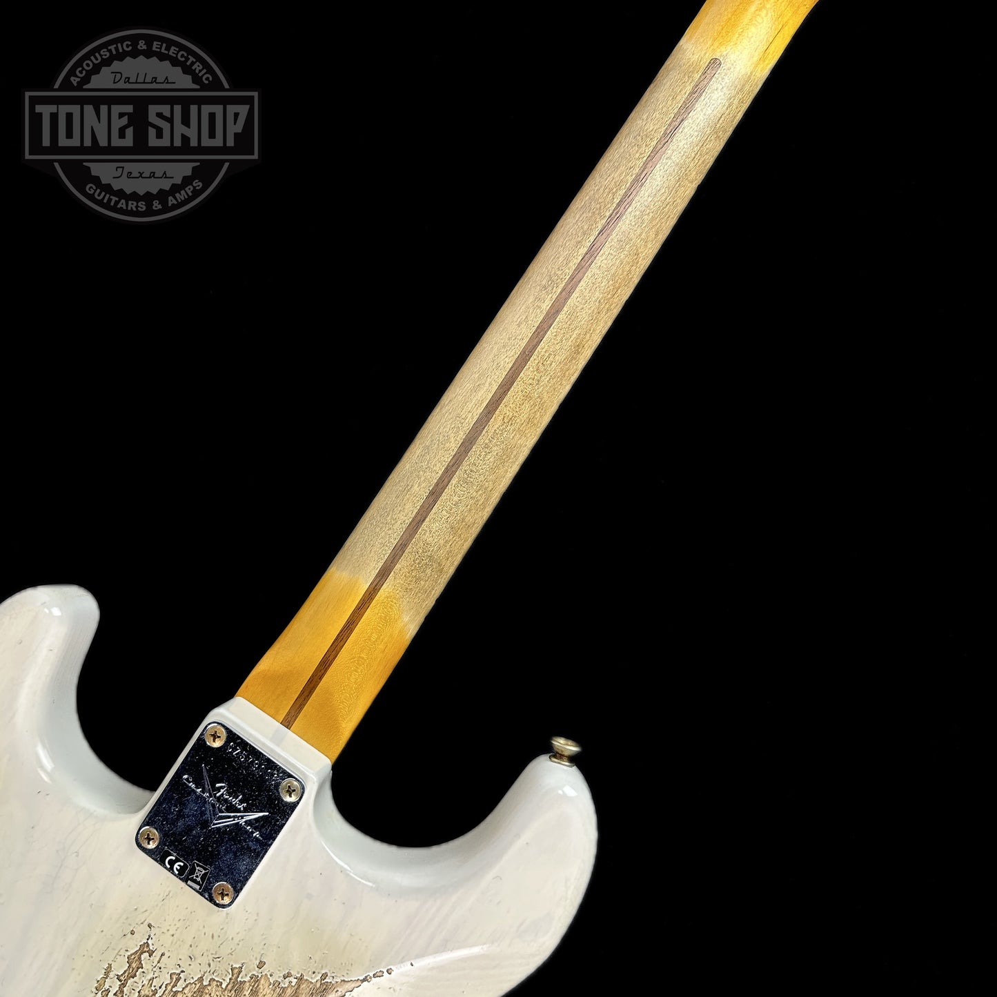 Fender Custom Shop Time Machine '57 Strat Heavy Relic Aged White Blonde w/case