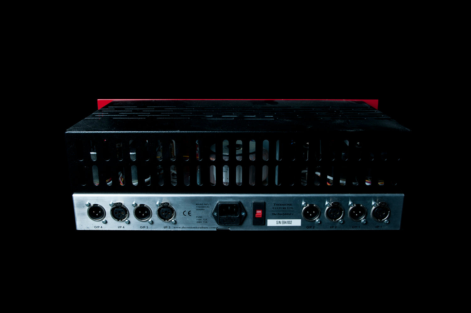 Thermionic Earlybird 4 4 Channel Tube Microphone Preamp (New Factory Demo Unit)