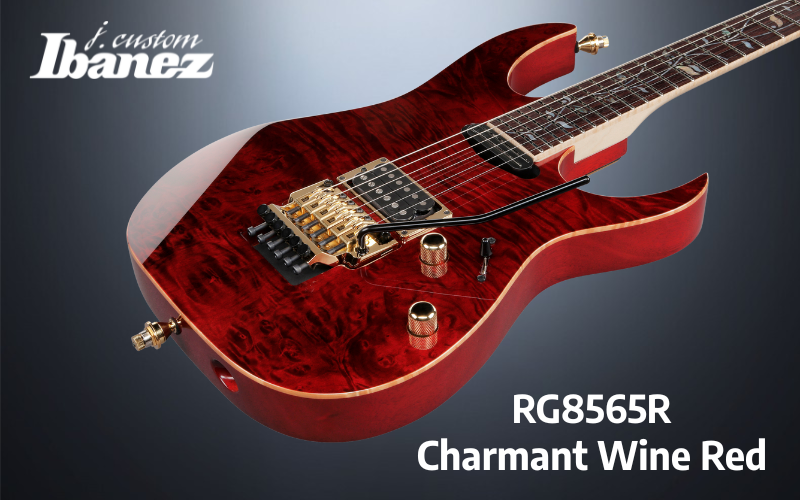 Ibanez J-Custom RG8565R CWR Limited Run, Charmant Wine Red