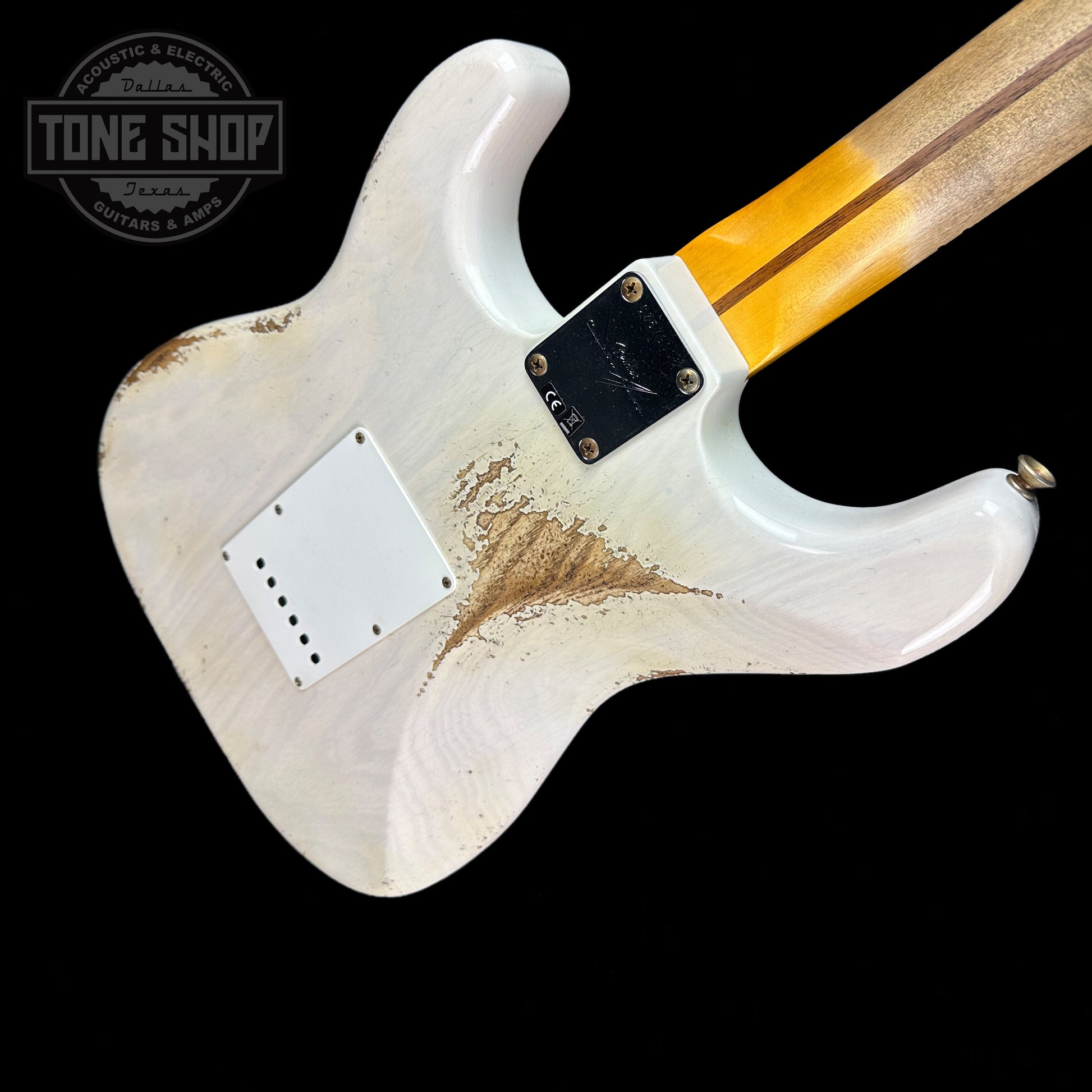 Fender Custom Shop Time Machine '57 Strat Heavy Relic Aged White Blonde w/case