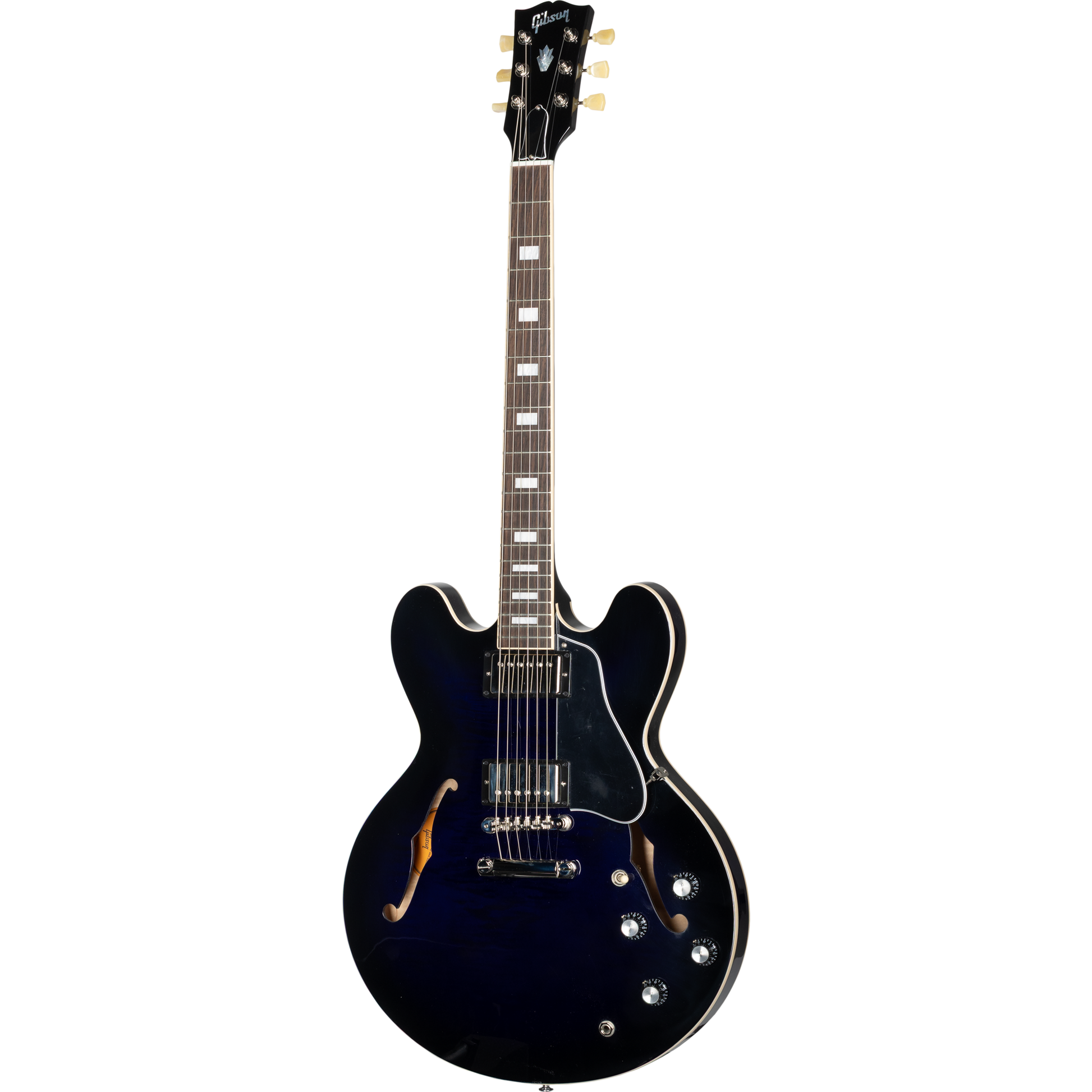 Gibson ES-335 Figured Semi-Hollow Electric Guitar - Deep Ocean Burst