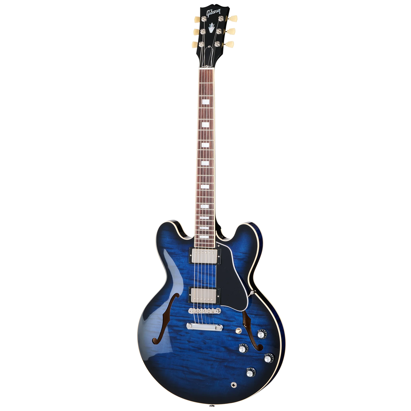 Gibson ES-335 Figured Custom Color, Deep Ocean Burst