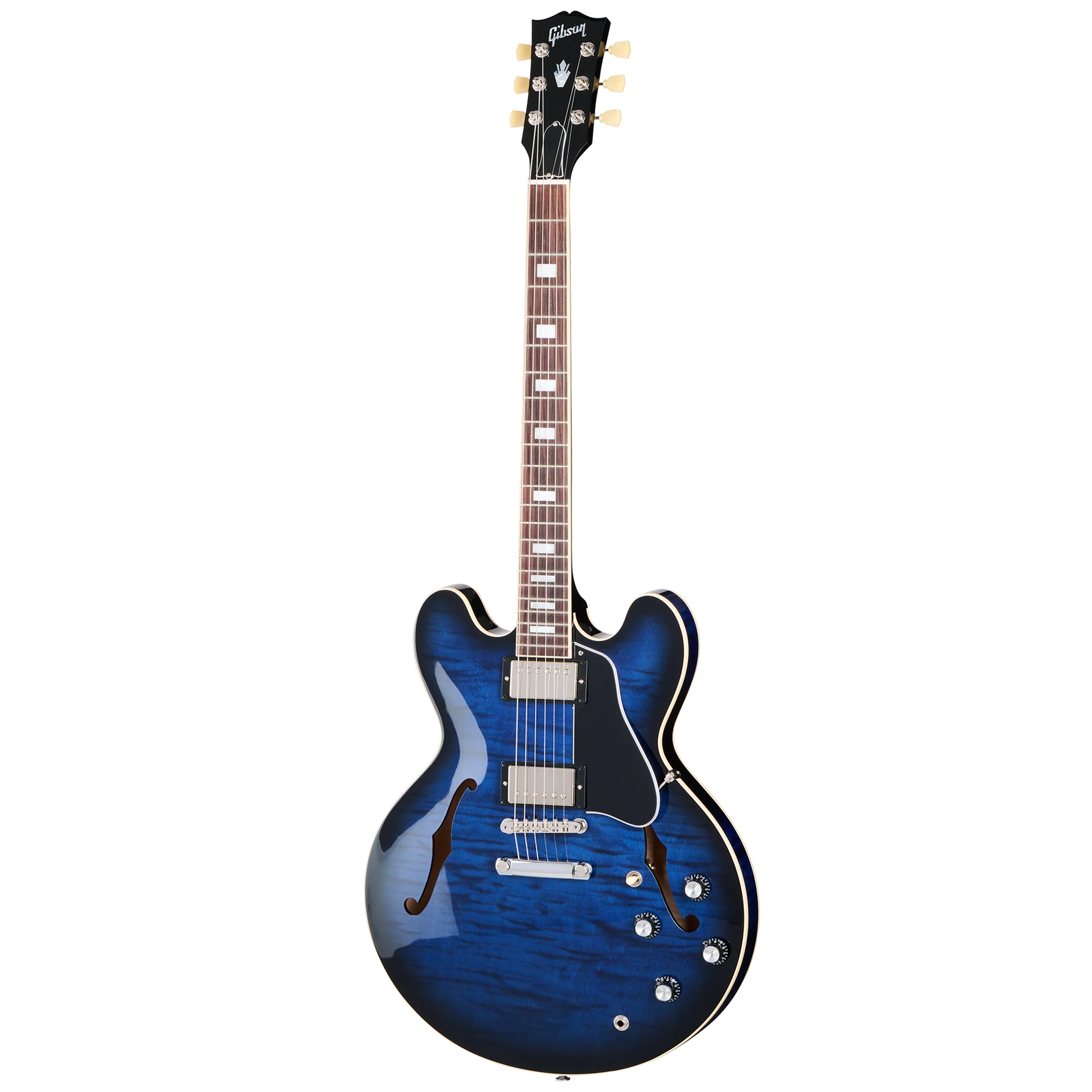 Gibson ES-335 Figured Custom Color, Deep Ocean Burst